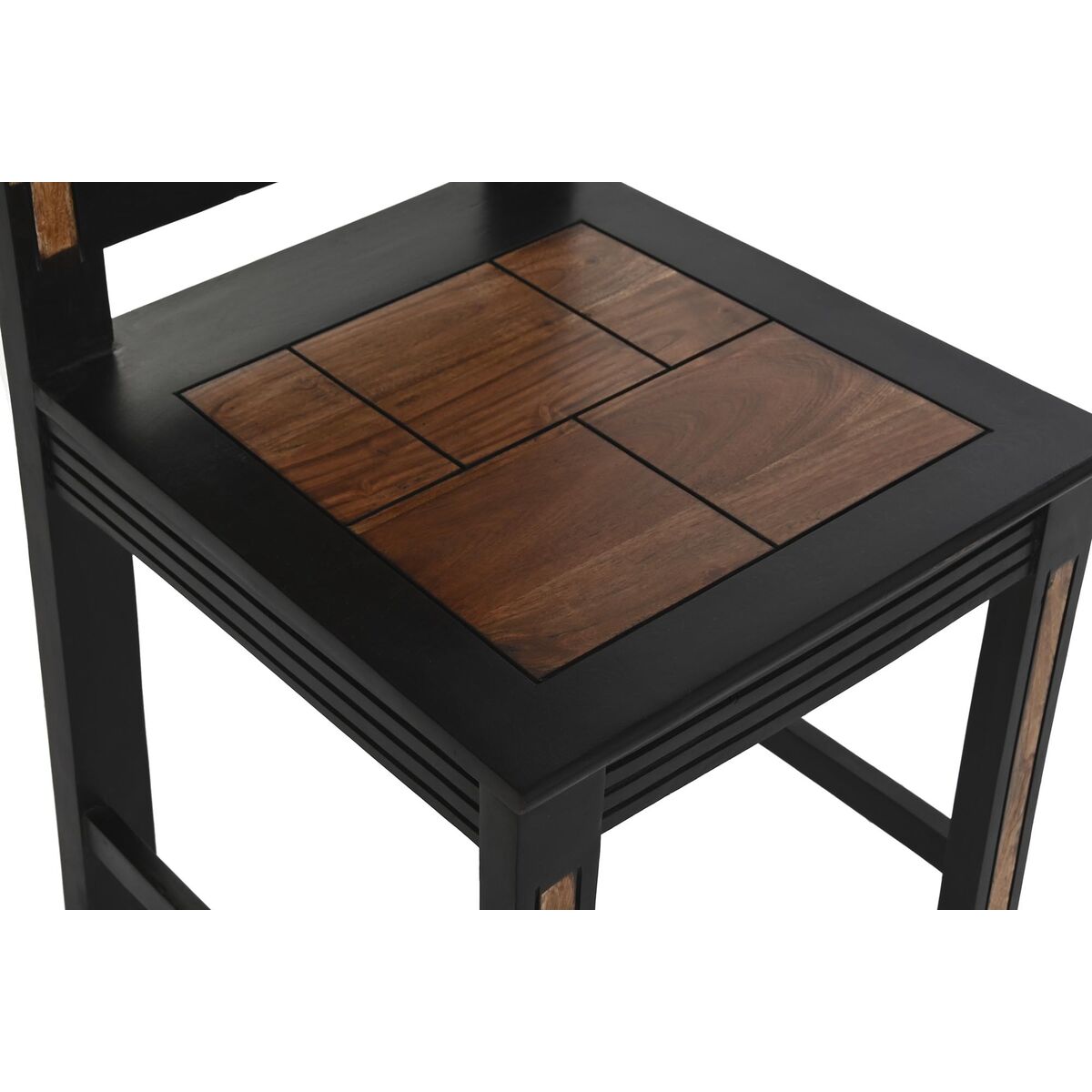 Silla de Comedor DKD Home Decor Marrón oscuro Acacia (42 x 47 x 102 cm) 2 S3034099_1