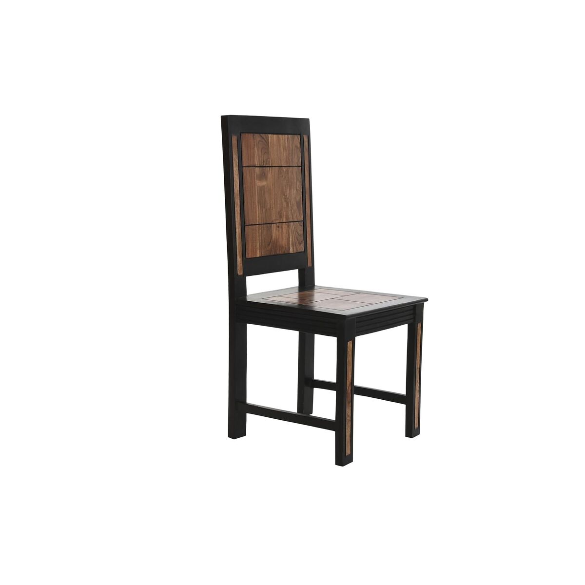 Silla de Comedor DKD Home Decor Marrón oscuro Acacia (42 x 47 x 102 cm) 1 S3034099_0