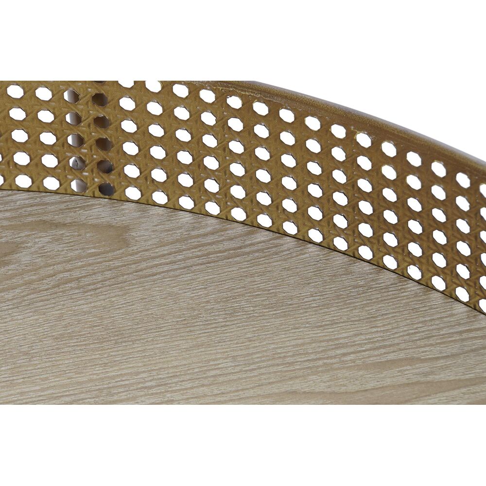 Mesa de Centro DKD Home Decor Metal 80 x 80 x 38 cm 2 S3034138_1