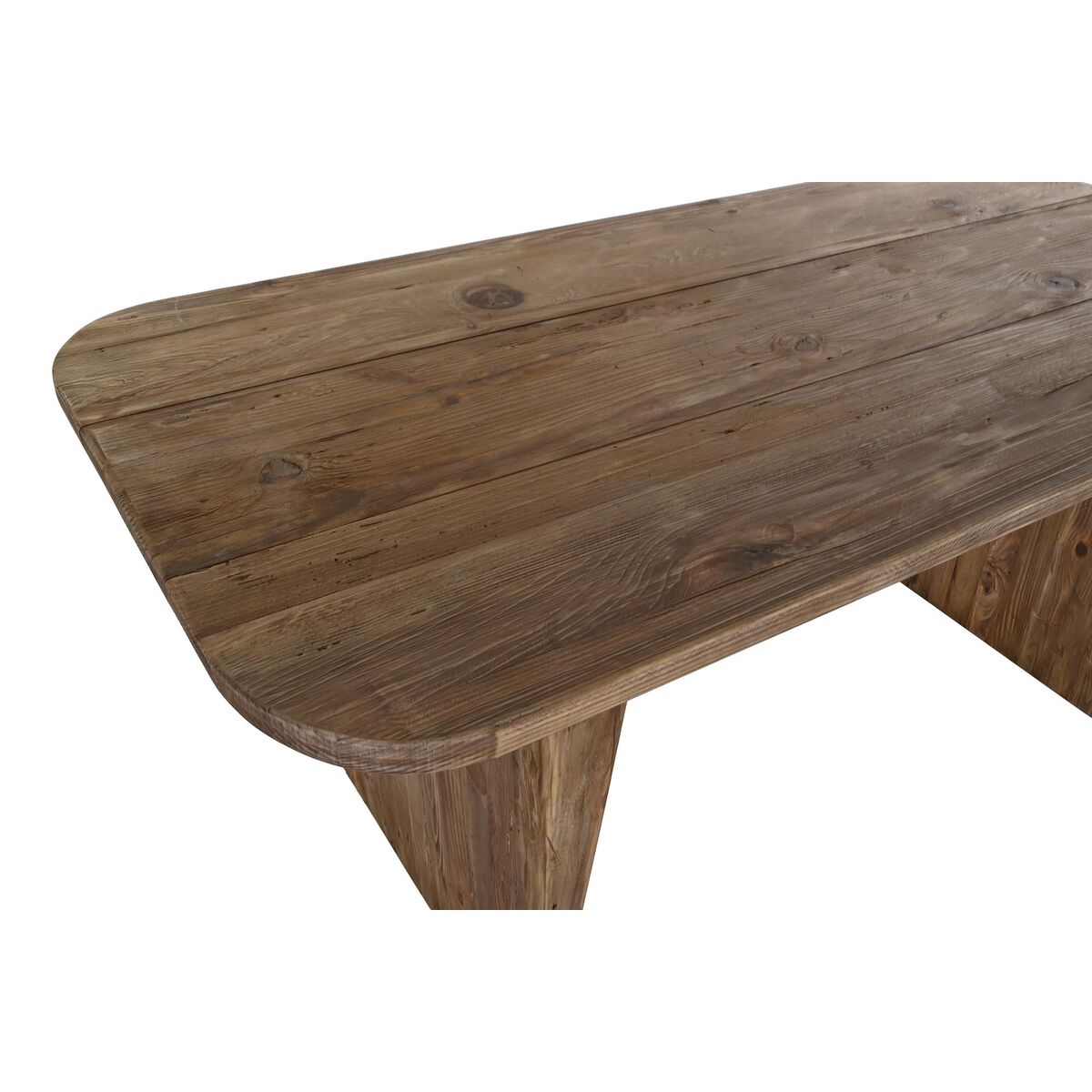 Mesa de Comedor DKD Home Decor Natural Madera Reciclada Pino (180 x 90 x 77 cm) 4 S3034167_3