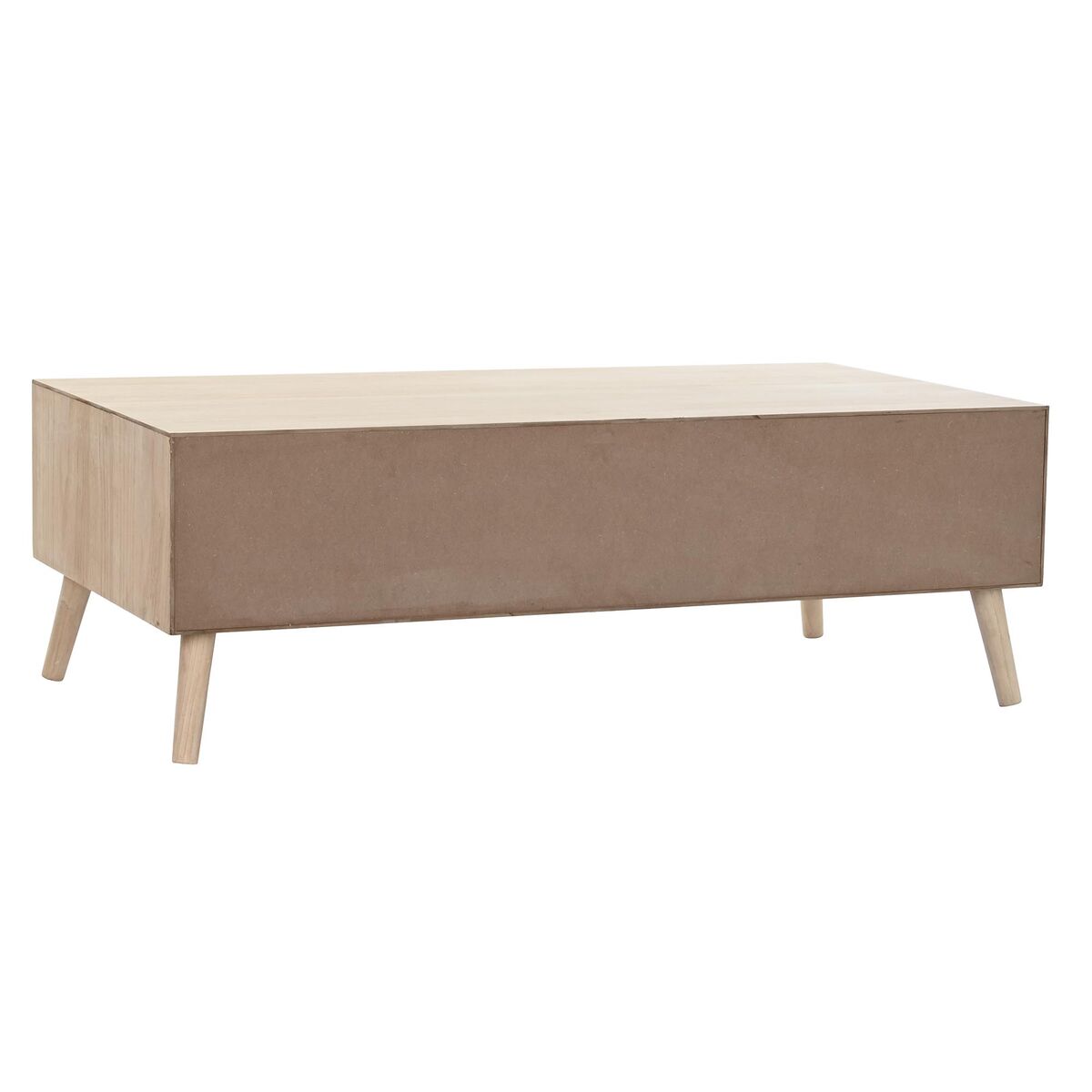 Mesa de Centro DKD Home Decor Marrón Madera Abeto Plástico Madera MDF 120 x 60 x 42,5 cm 2 S3034208_1