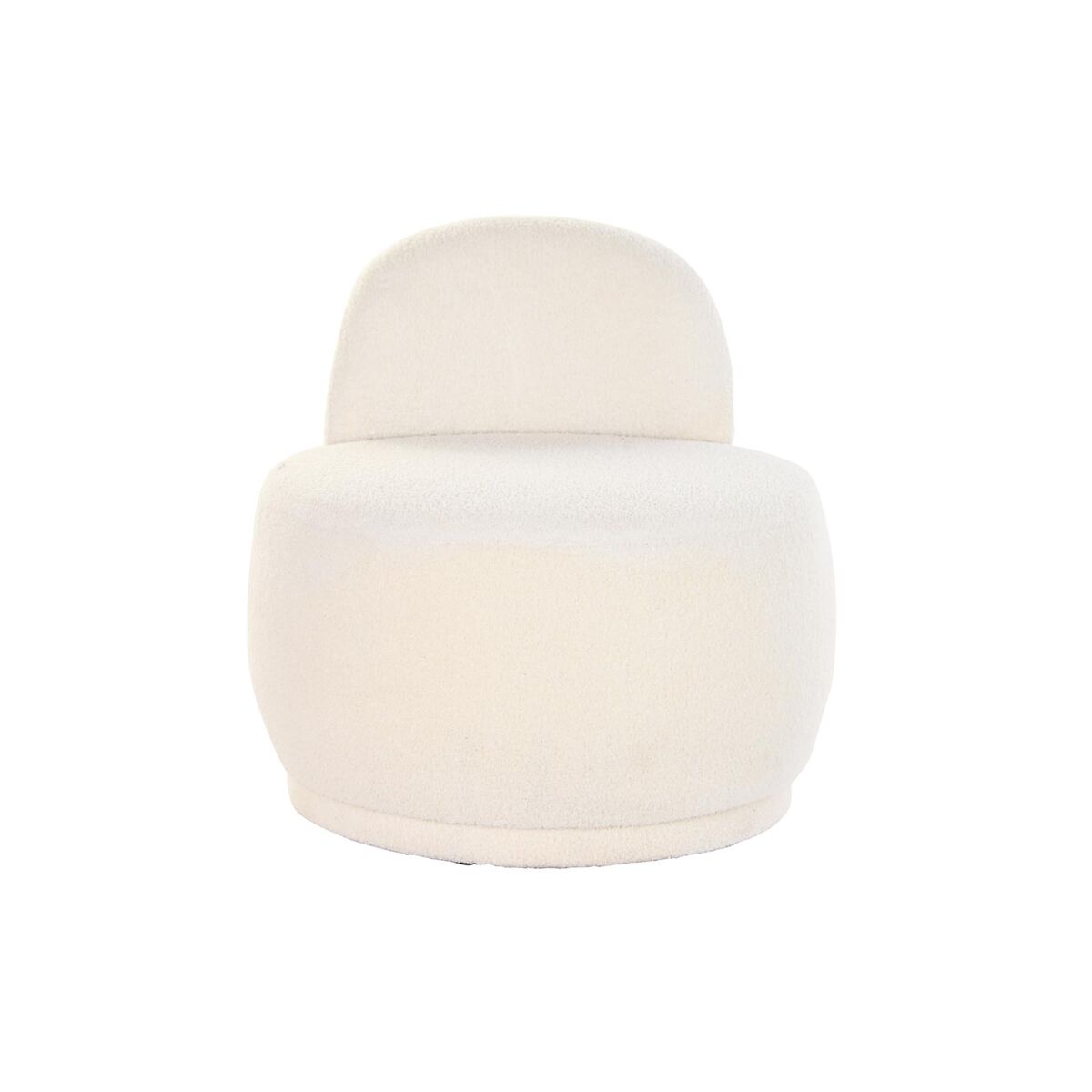 Sillón DKD Home Decor Blanco 66 x 66 x 66 cm 3 S3034370_2