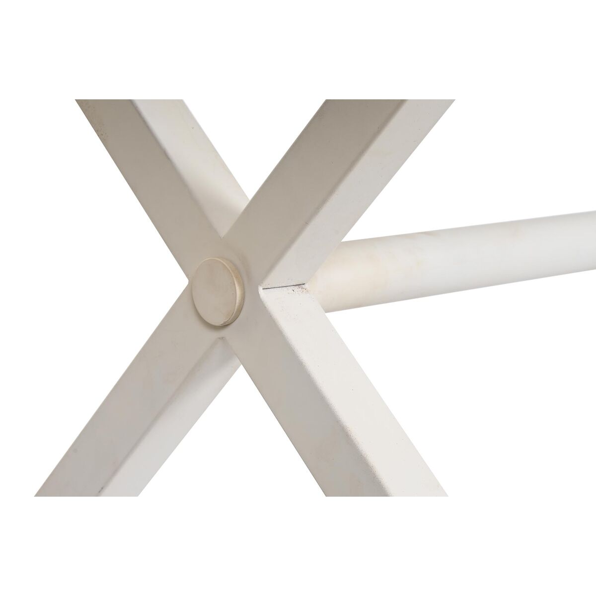 Mesa de Comedor DKD Home Decor Blanco Metal Madera de mango 180 x 90 x 76 cm 5 S3040352_4