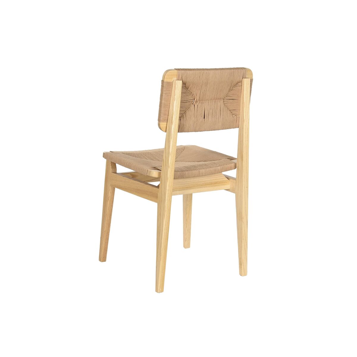 Silla de Comedor DKD Home Decor Natural 42 x 41 x 80 cm 42 x 47 x 80 cm 42 x 50 x 81 cm 2 S3040647_1