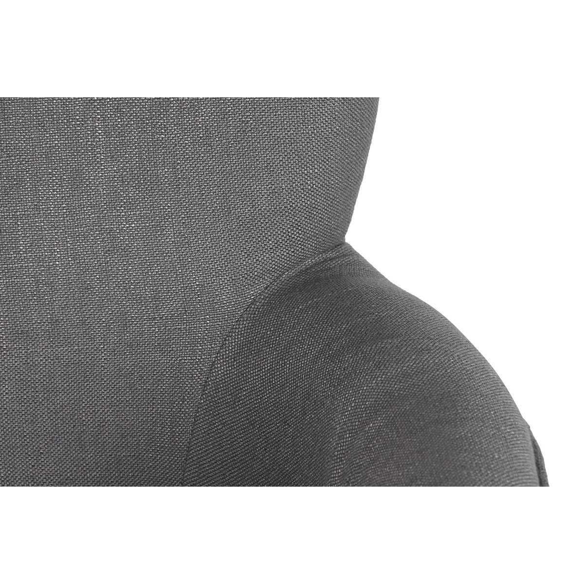 Sillón DKD Home Decor Abeto Poliéster Gris oscuro (66 x 70 x 88 cm) 4 S3040751_3