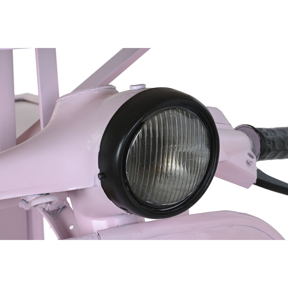 Mesa auxiliar DKD Home Decor Rosa claro Hierro Madera de mango 116 x 72 x 110 cm 3 S3044047_2