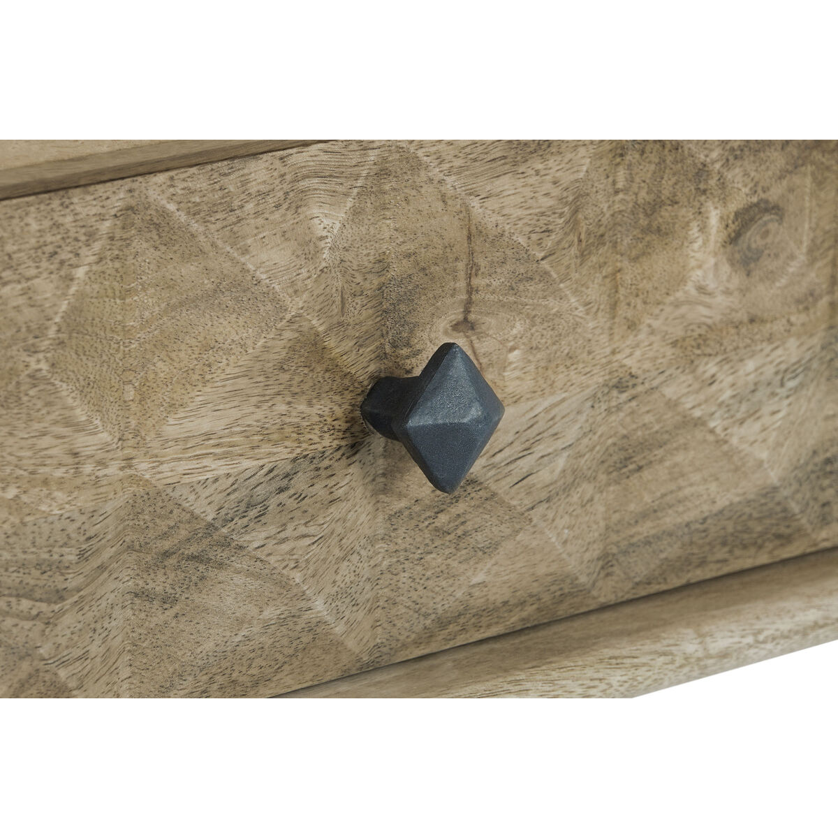 Mesa de Centro DKD Home Decor 116 x 60 x 46 cm Metal Aluminio Madera de mango 3 S3044250_2