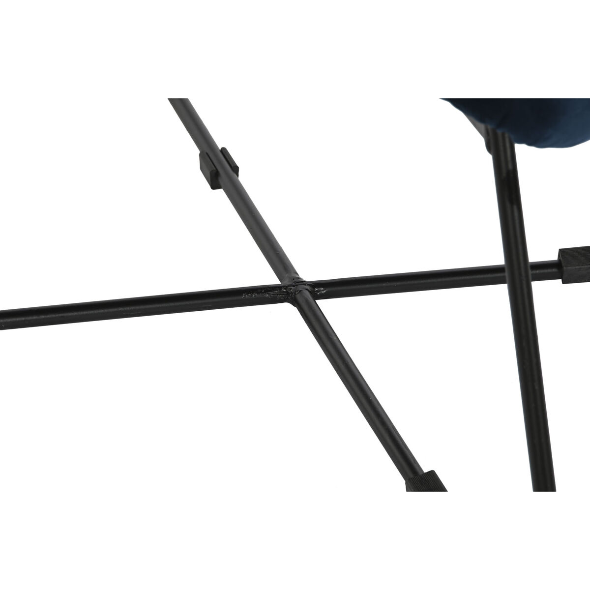 Butaca DKD Home Decor Azul Negro Metal 68 x 76 x 90 cm 4 S3044356_3