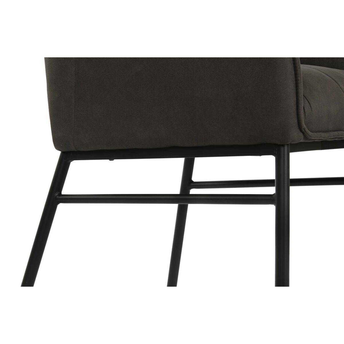Silla DKD Home Decor Negro Marrón oscuro Gris oscuro 60 x 60 x 84 cm 4 S3052853_3
