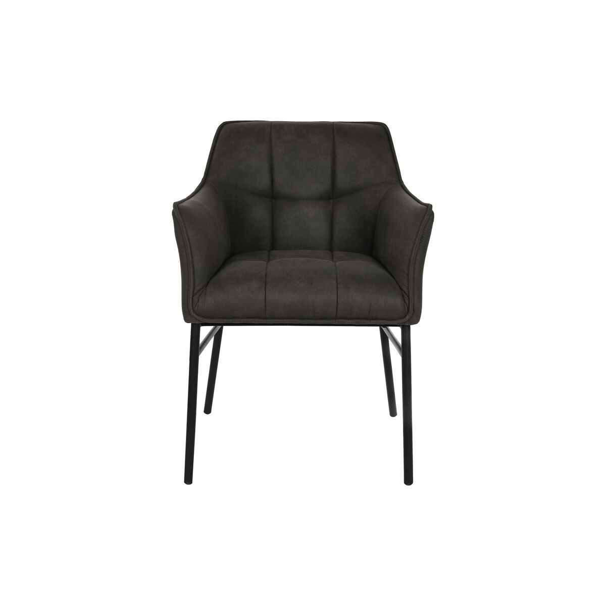 Silla DKD Home Decor Negro Marrón oscuro Gris oscuro 60 x 60 x 84 cm 5 S3052853_4