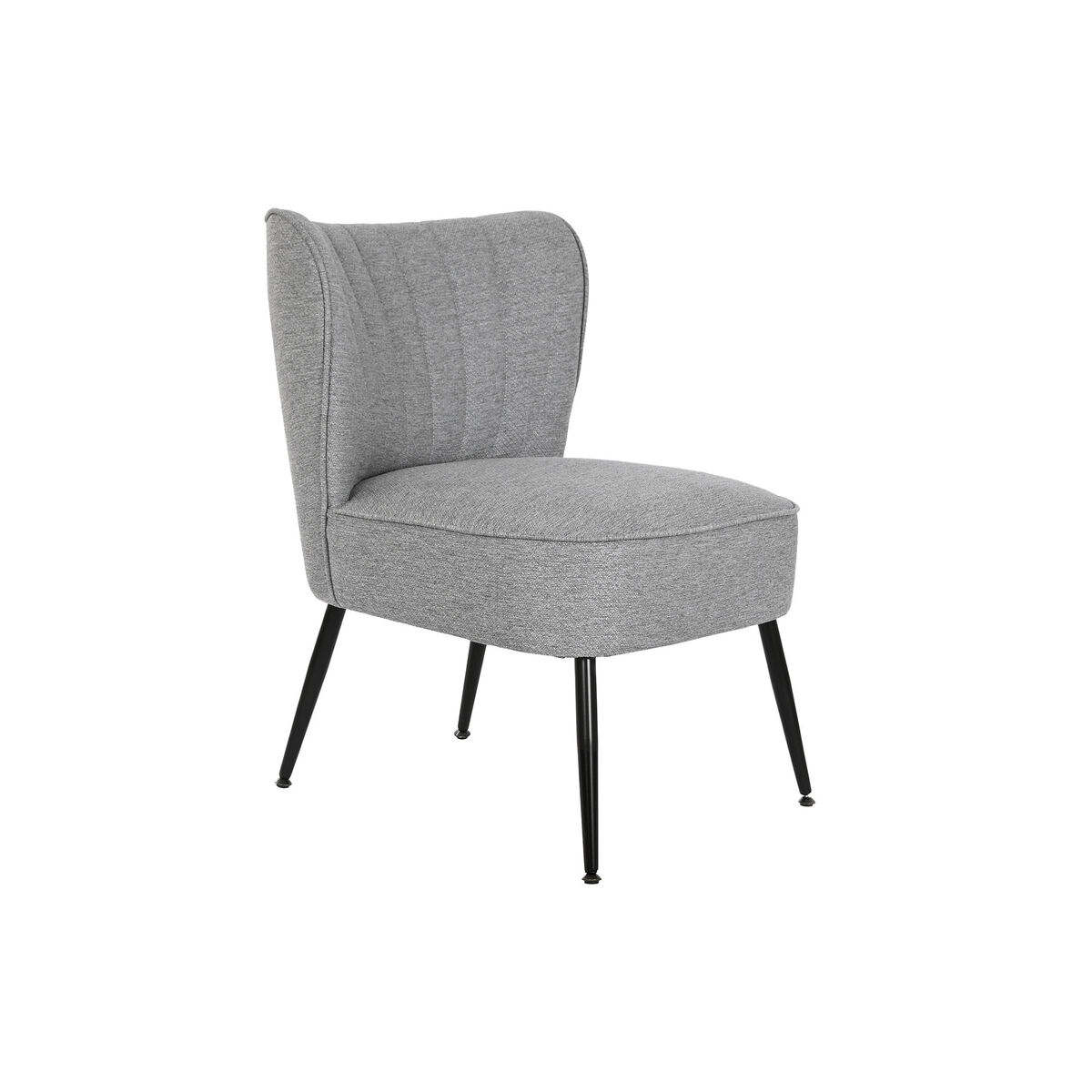 Sillón DKD Home Decor Gris Metal 55 x 64 x 72,5 cm 1 S3052900_0