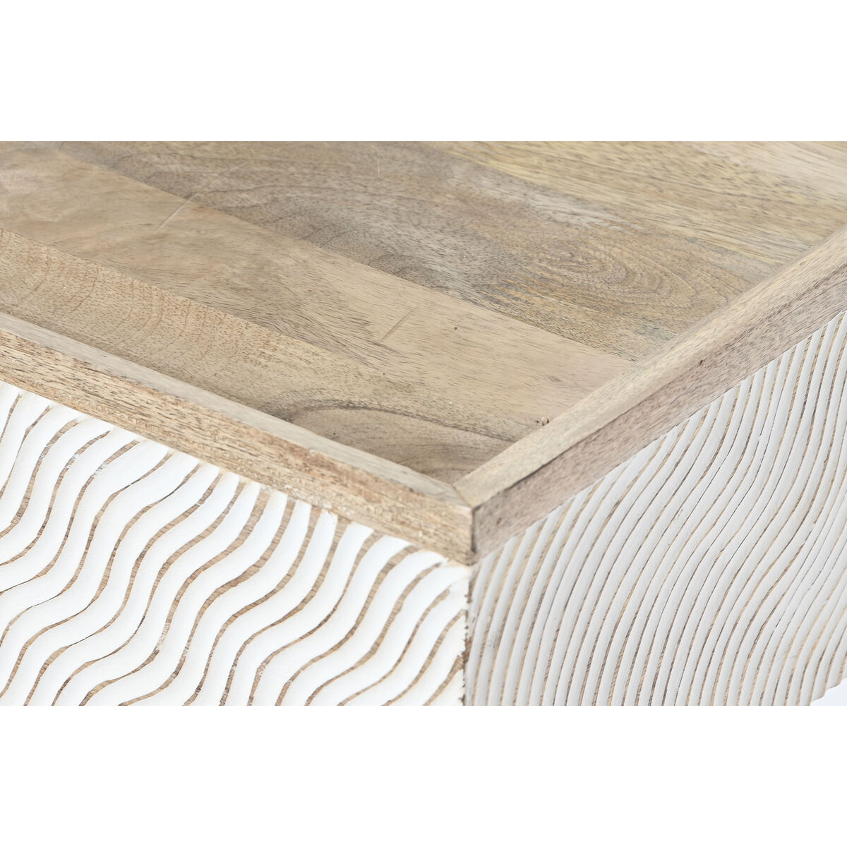 Mesa de Centro Home ESPRIT Hierro Madera de mango 120 x 60 x 57 cm 4 S3054408_3