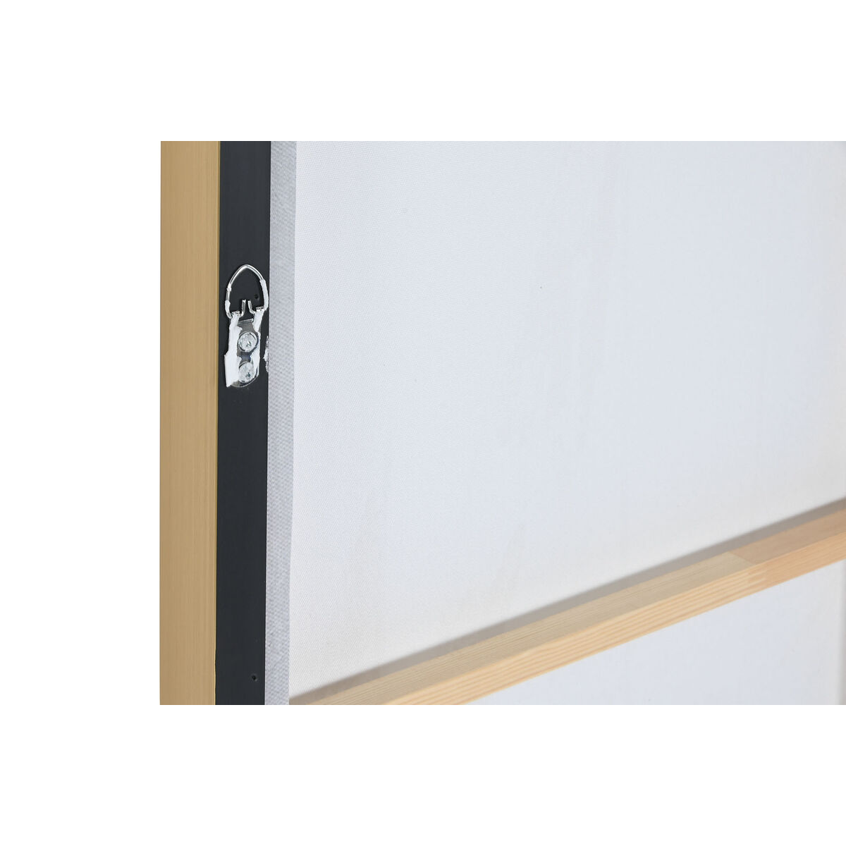 Lienzo Home ESPRIT Gris Turquesa Dorado Veleros Mediterráneo (2 Unidades) 4 S3053316_3