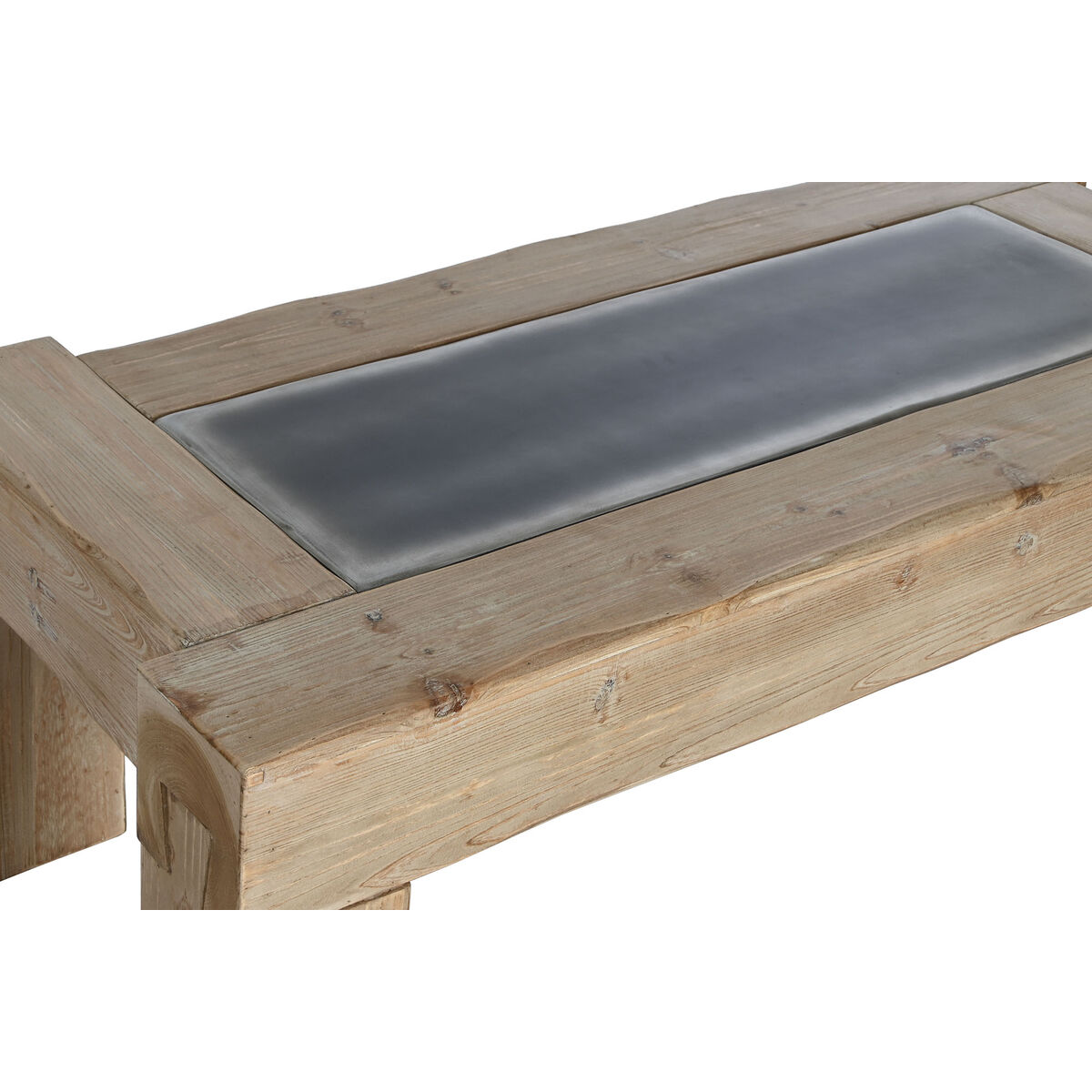 Mesa de Centro Home ESPRIT Abeto Madera MDF 140 x 70 x 46 cm 2 S3053785_1