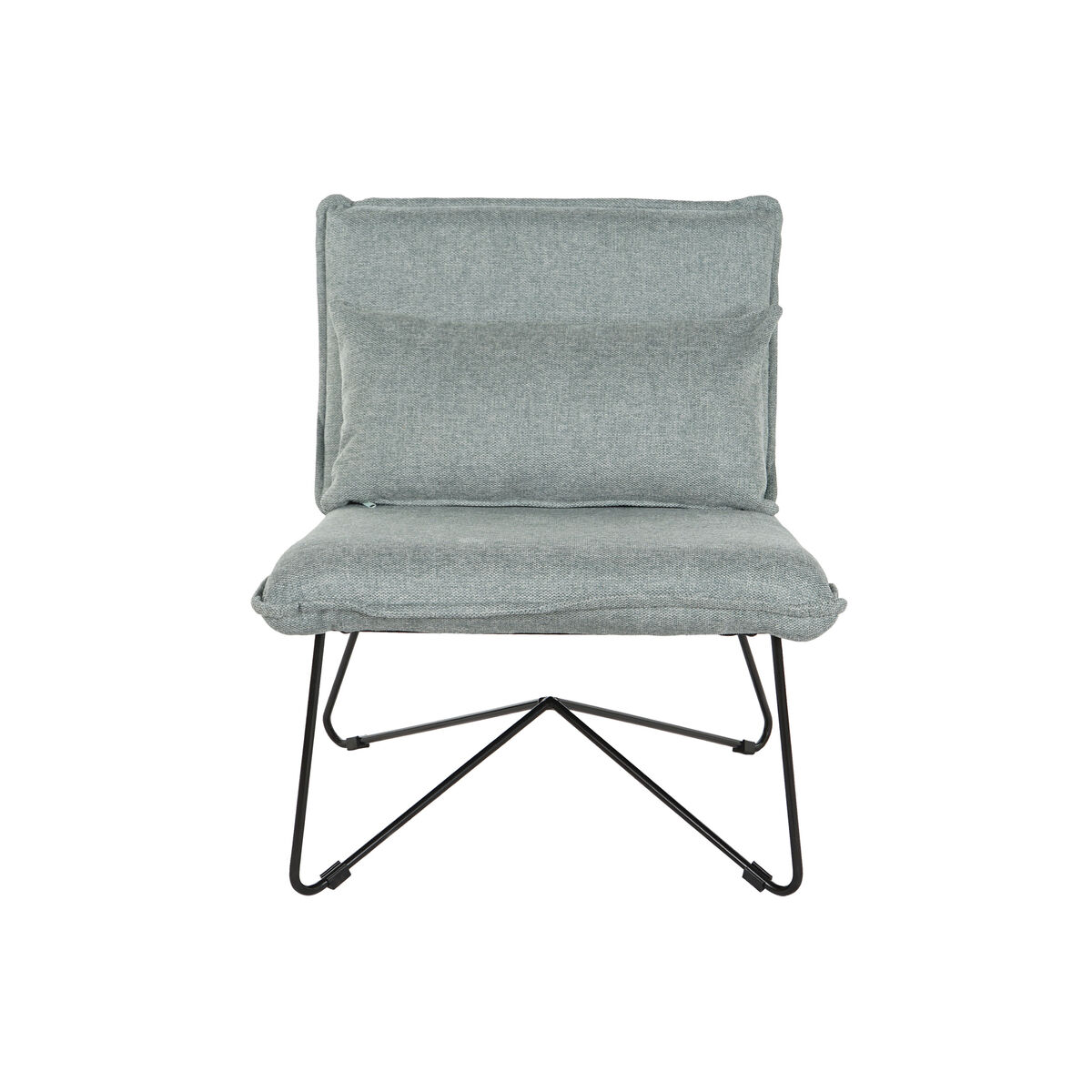 Sillón Home ESPRIT Negro Verde Metal 66 x 78 x 75 cm 7 S3054202_6