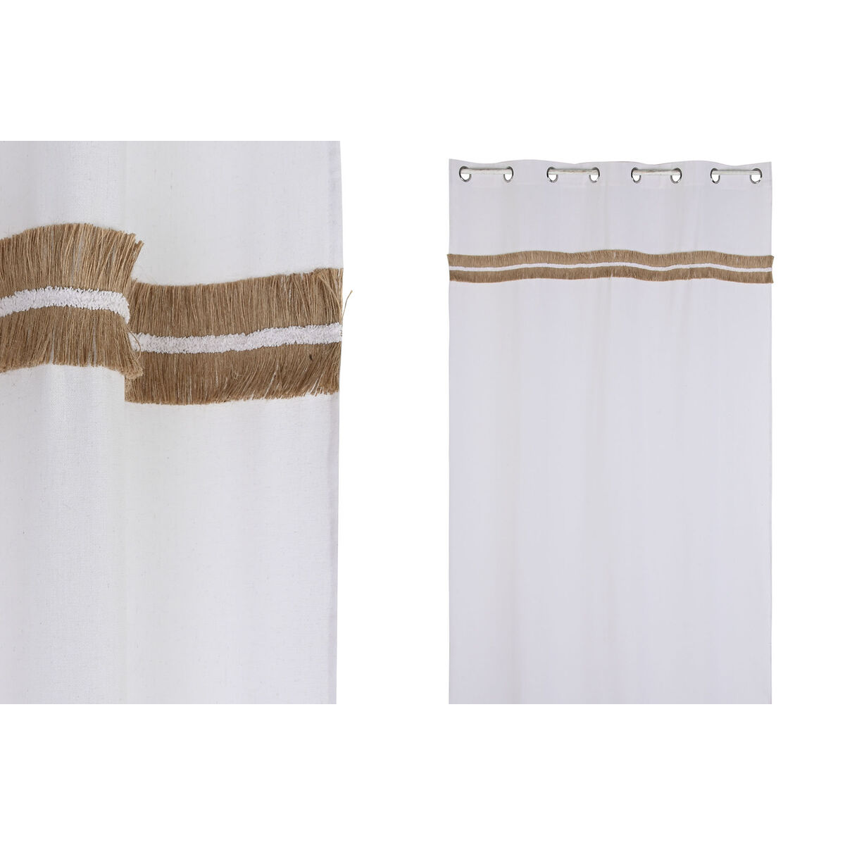 Cortina Home ESPRIT Blanco Natural 140 x 260 x 260 cm 1 S3055193_0