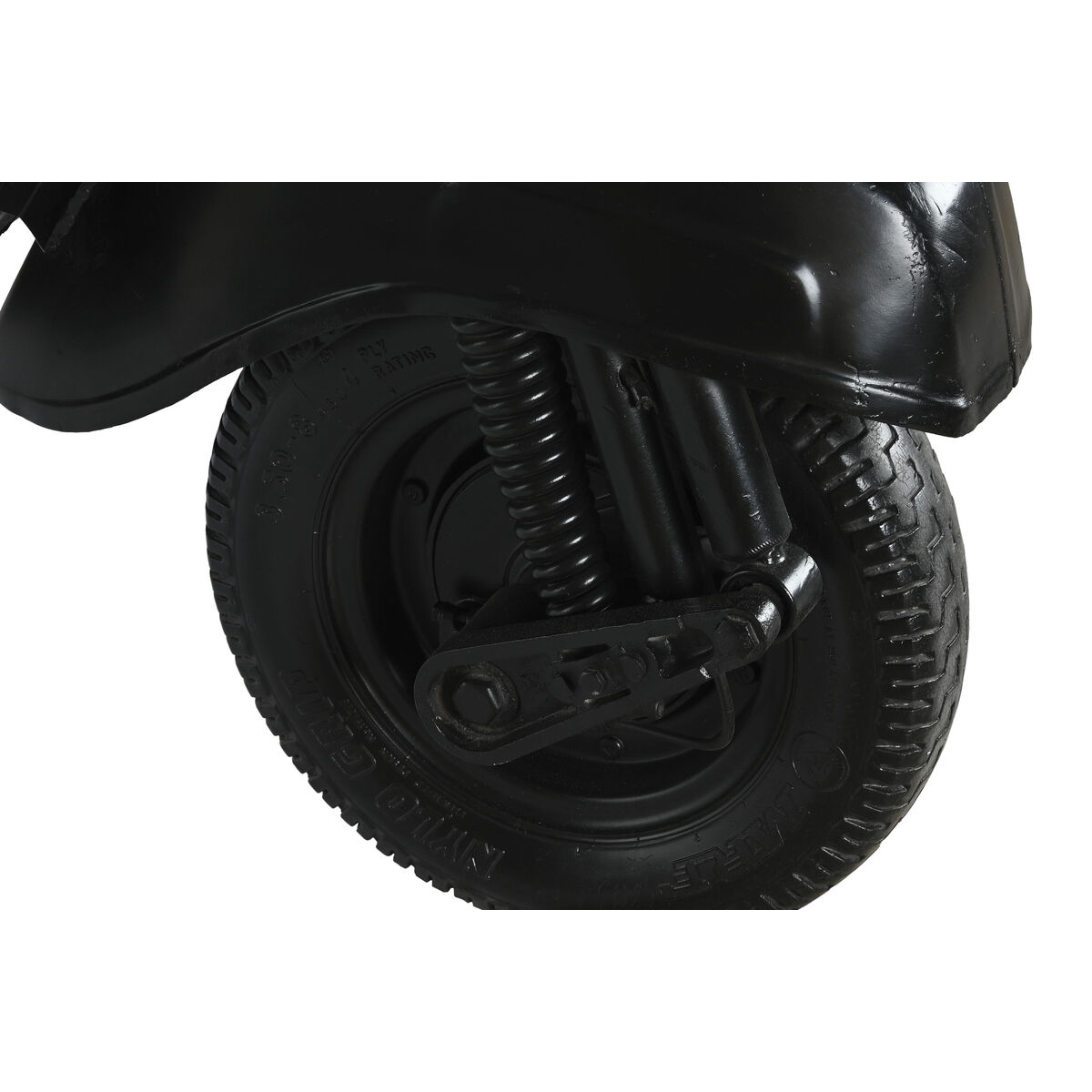 Mesa auxiliar Home ESPRIT Marrón Negro Hierro Madera de mango 116 x 72 x 110 cm 7 S3057051_6