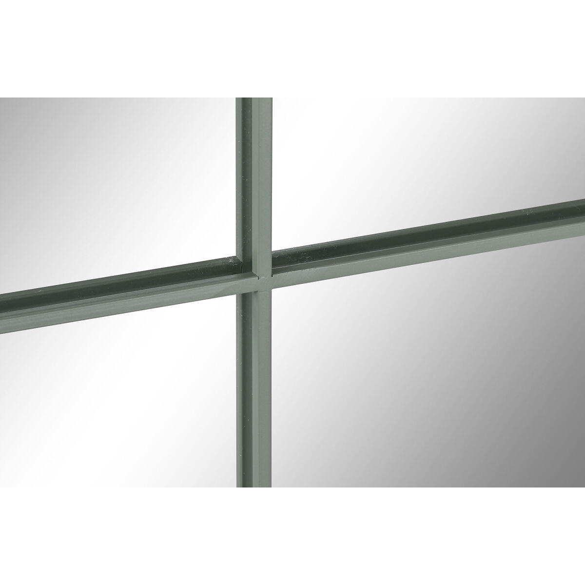 Espejo de pared Home ESPRIT Verde Ventana Scandi 90 x 2 x 90 cm 3 S3055605_2