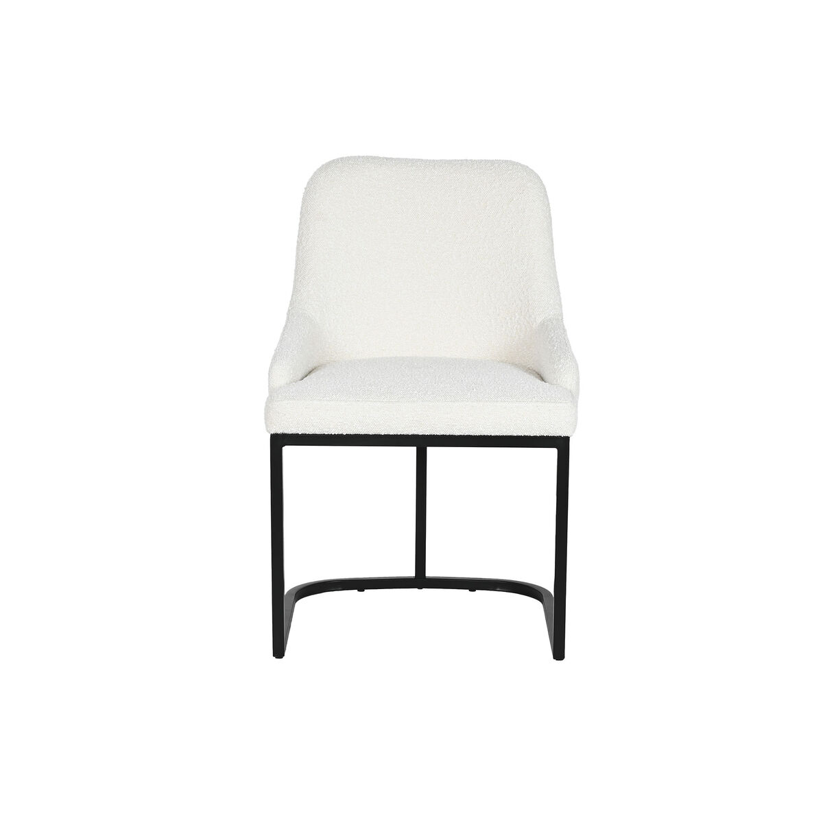 Silla de Comedor Home ESPRIT Blanco Negro 54 x 61 x 82,5 cm 2 S3056522_1