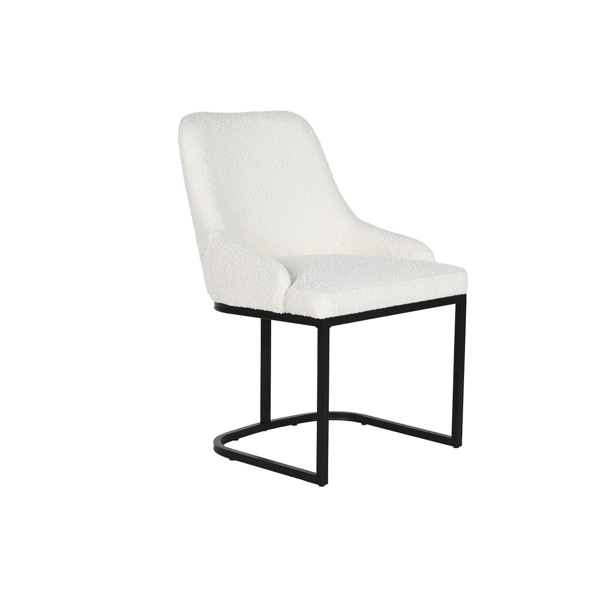 Silla de Comedor Home ESPRIT Blanco Negro 54 x 61 x 82,5 cm 1 S3056522_0
