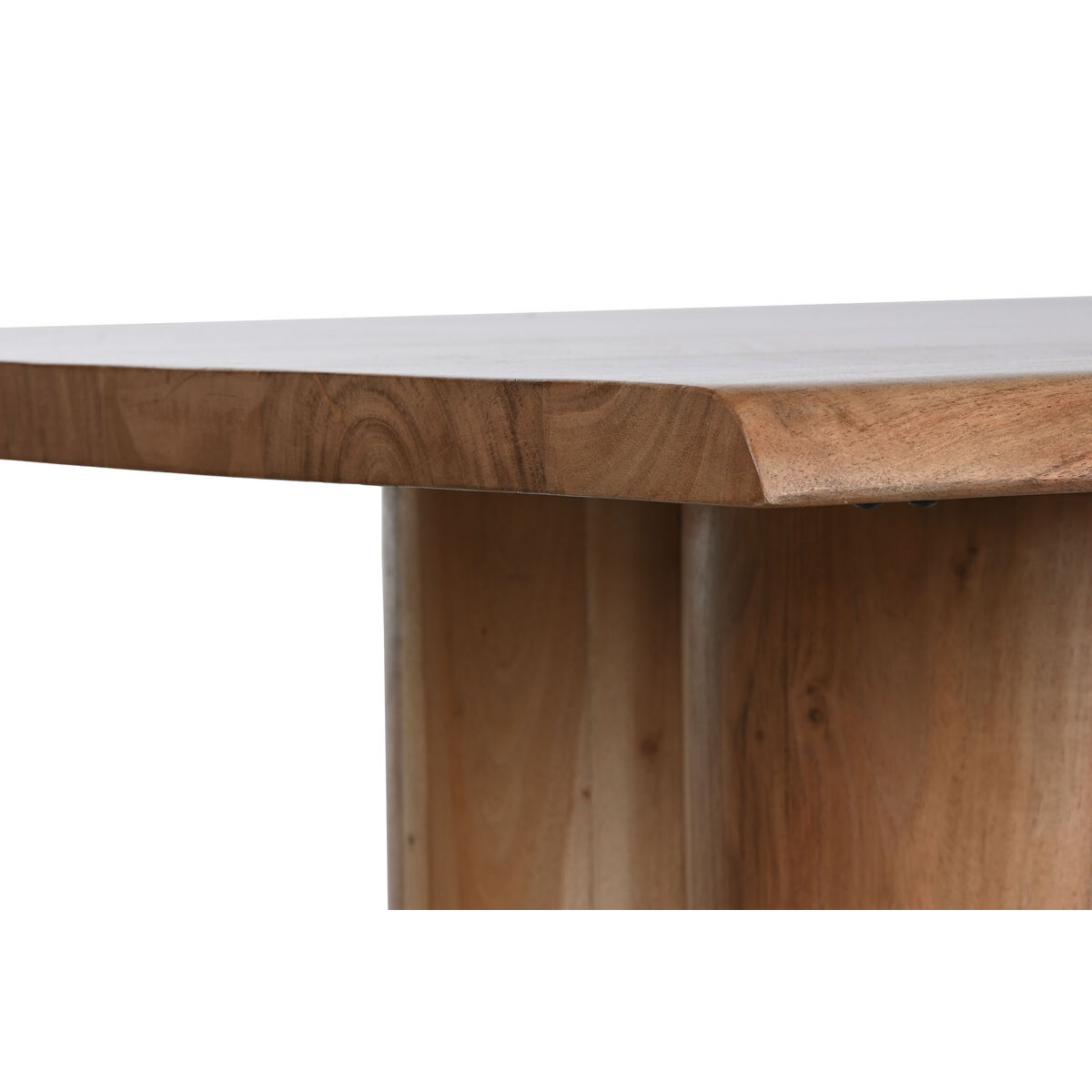 Mesa de Comedor Home ESPRIT Marrón Natural Madera de acacia 200 x 100 x 76 cm 6 S3056457_5