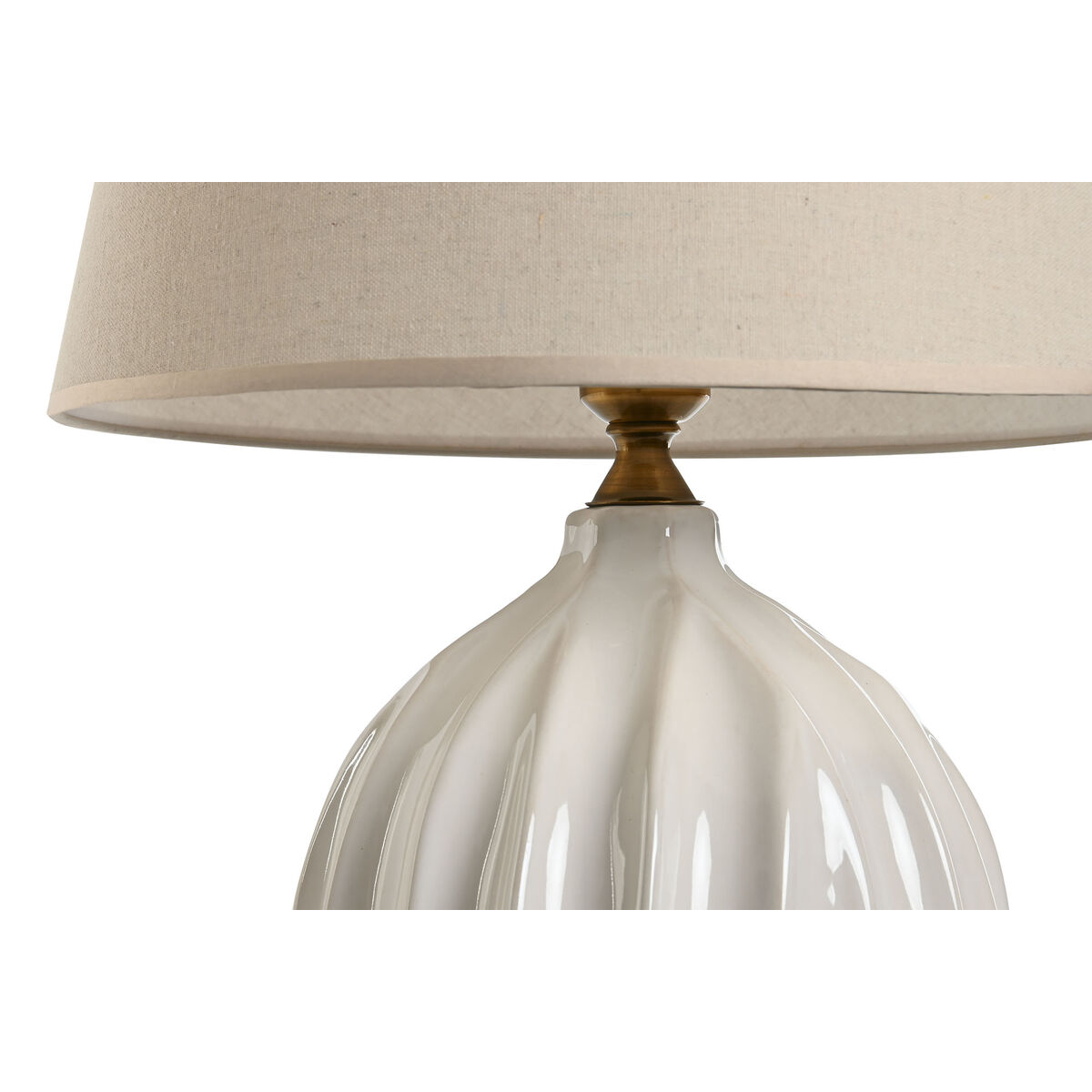 Lámpara de mesa Home ESPRIT Blanco Porcelana 50 W 220 V 40 x 40 x 60 cm 2 S3056203_1