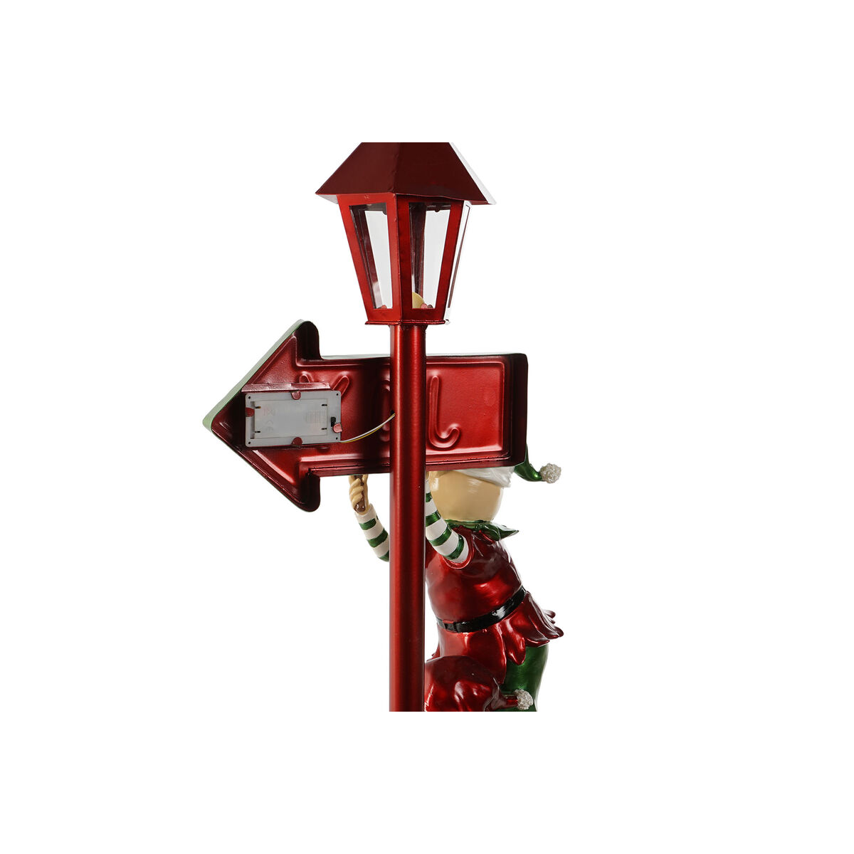 Adorno Navideño Home ESPRIT Multicolor Elfo 35 x 28,5 x 81 cm 4 S3058665_3