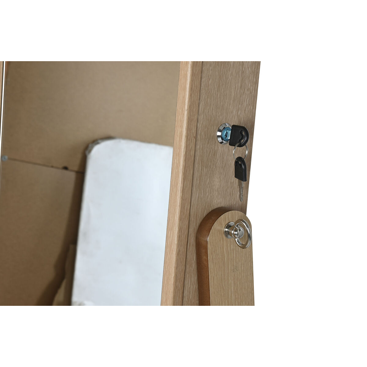 Joyero de Pie Home ESPRIT Natural Madera MDF 40 x 36 x 154 cm 4 S3059717_3