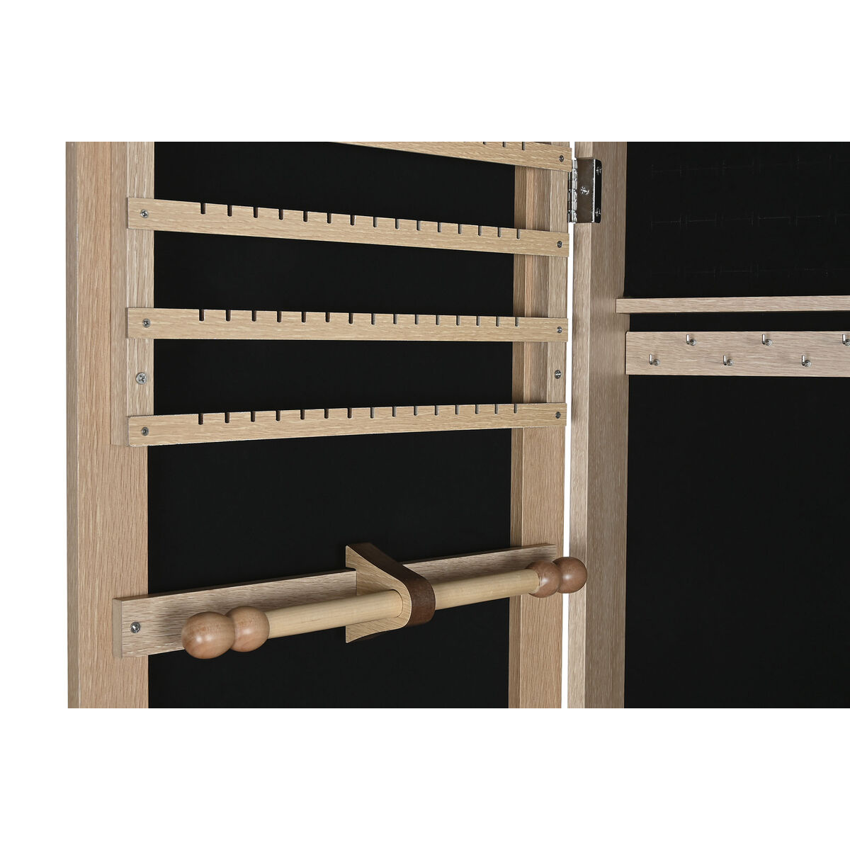 Joyero de Pie Home ESPRIT Natural Madera MDF 40 x 36 x 154 cm 6 S3059717_5