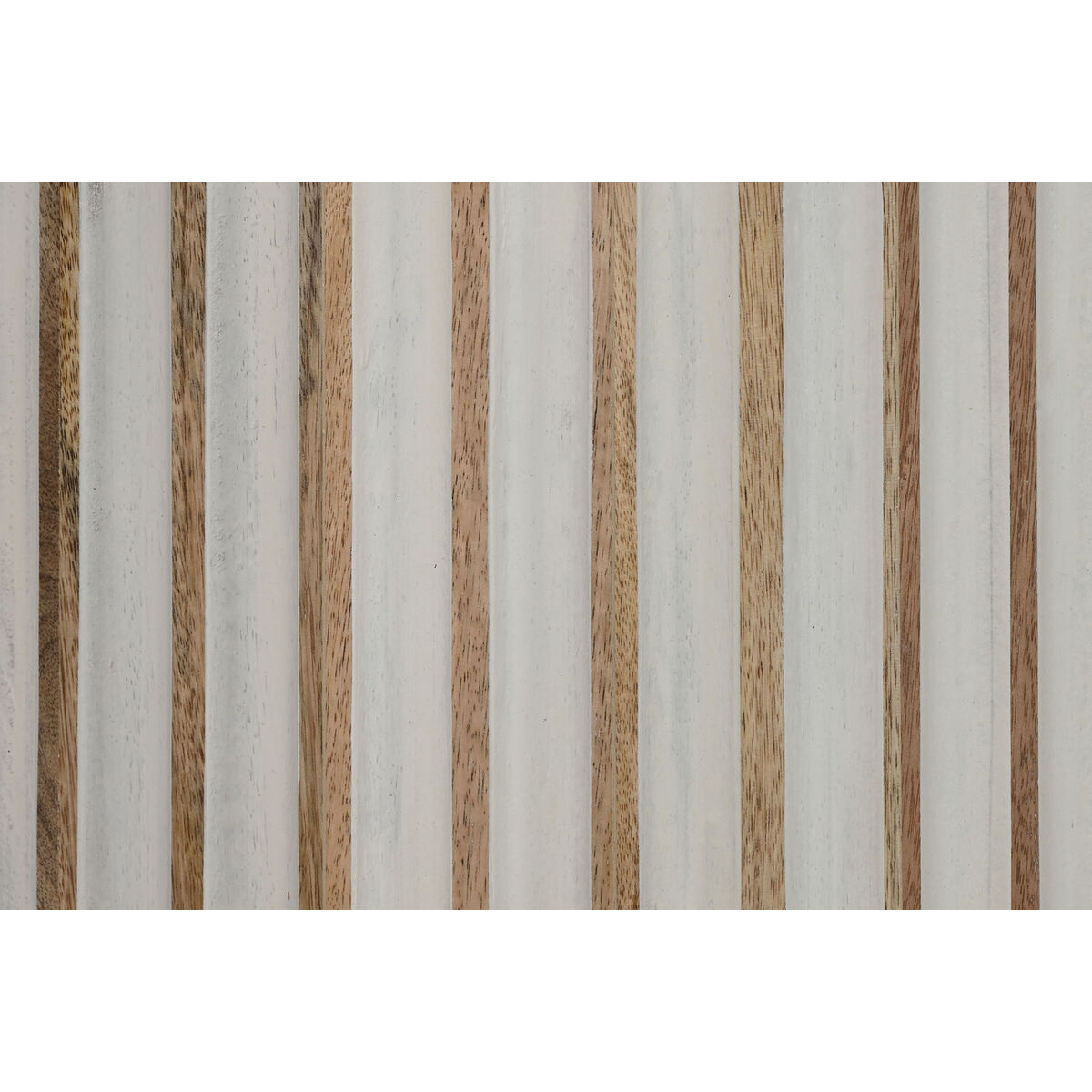 Mesa de Comedor Home ESPRIT Blanco Natural Mármol Madera de mango 120 x 120 x 76 cm 3 S3059611_2