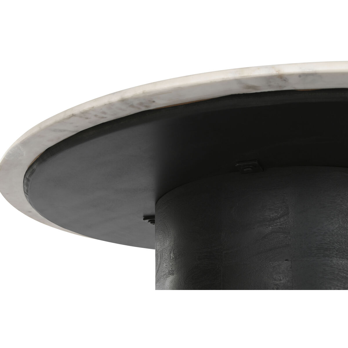 Mesa de Comedor Home ESPRIT Mármol Madera de mango 120 x 120 x 76 cm 3 S3059618_2