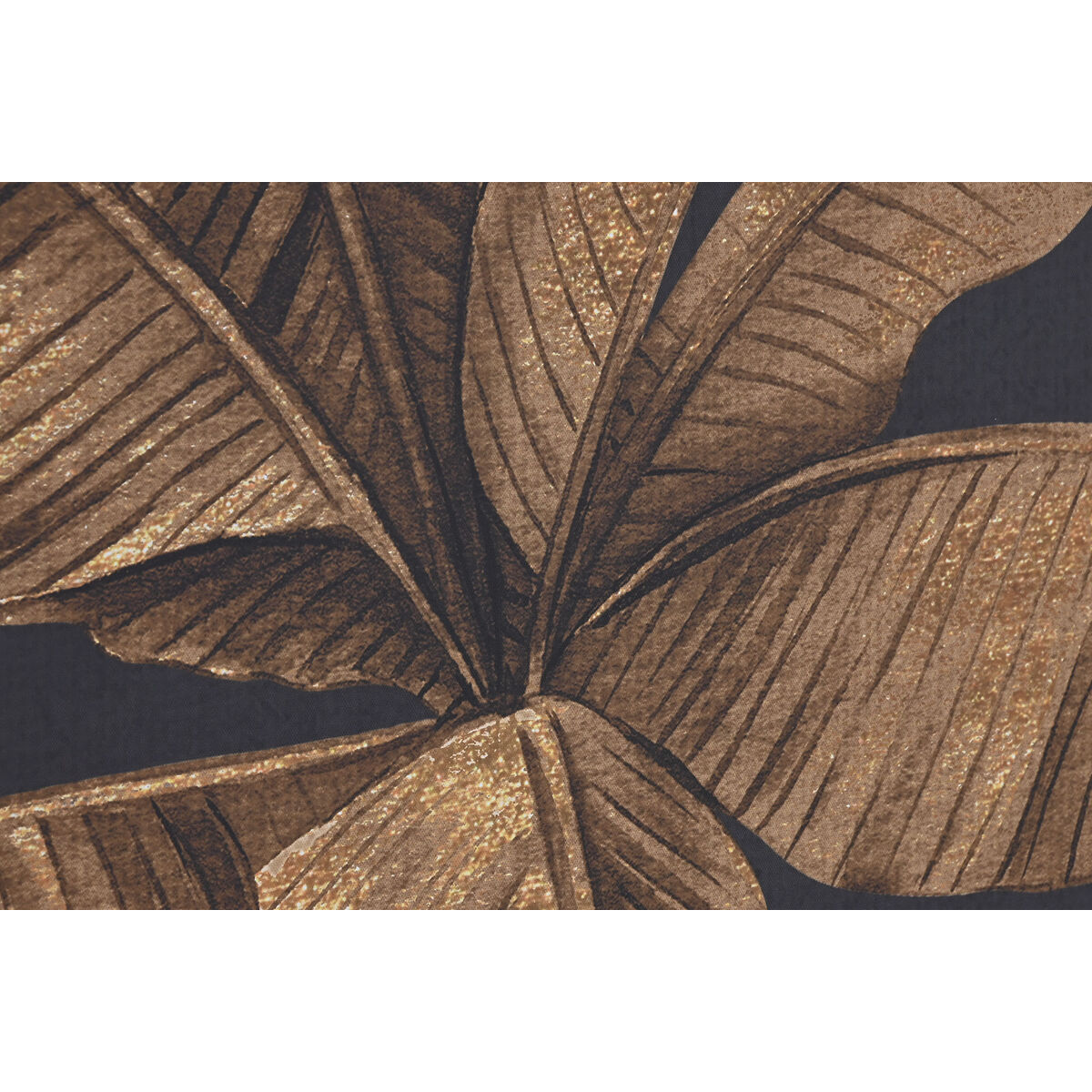 Lienzo Home ESPRIT Negro Verde Dorado Palmeras Tropical 103 x 4,5 x 143 cm (2 Unidades) 3 S3057816_2