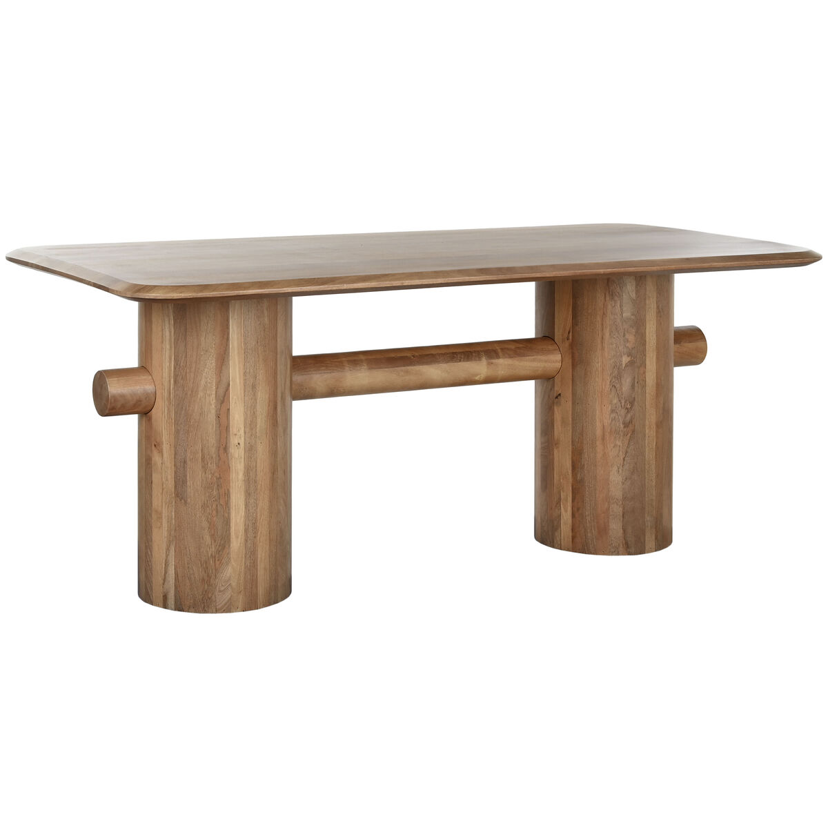 Mesa de Comedor Home ESPRIT Natural Madera de mango 180 x 90 x 76 cm 1 S3059813_0
