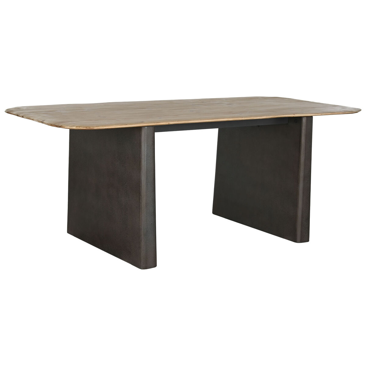 Mesa de Comedor Home ESPRIT Natural Marrón oscuro Abeto 200 x 90 x 75 cm 1 S3058183_0