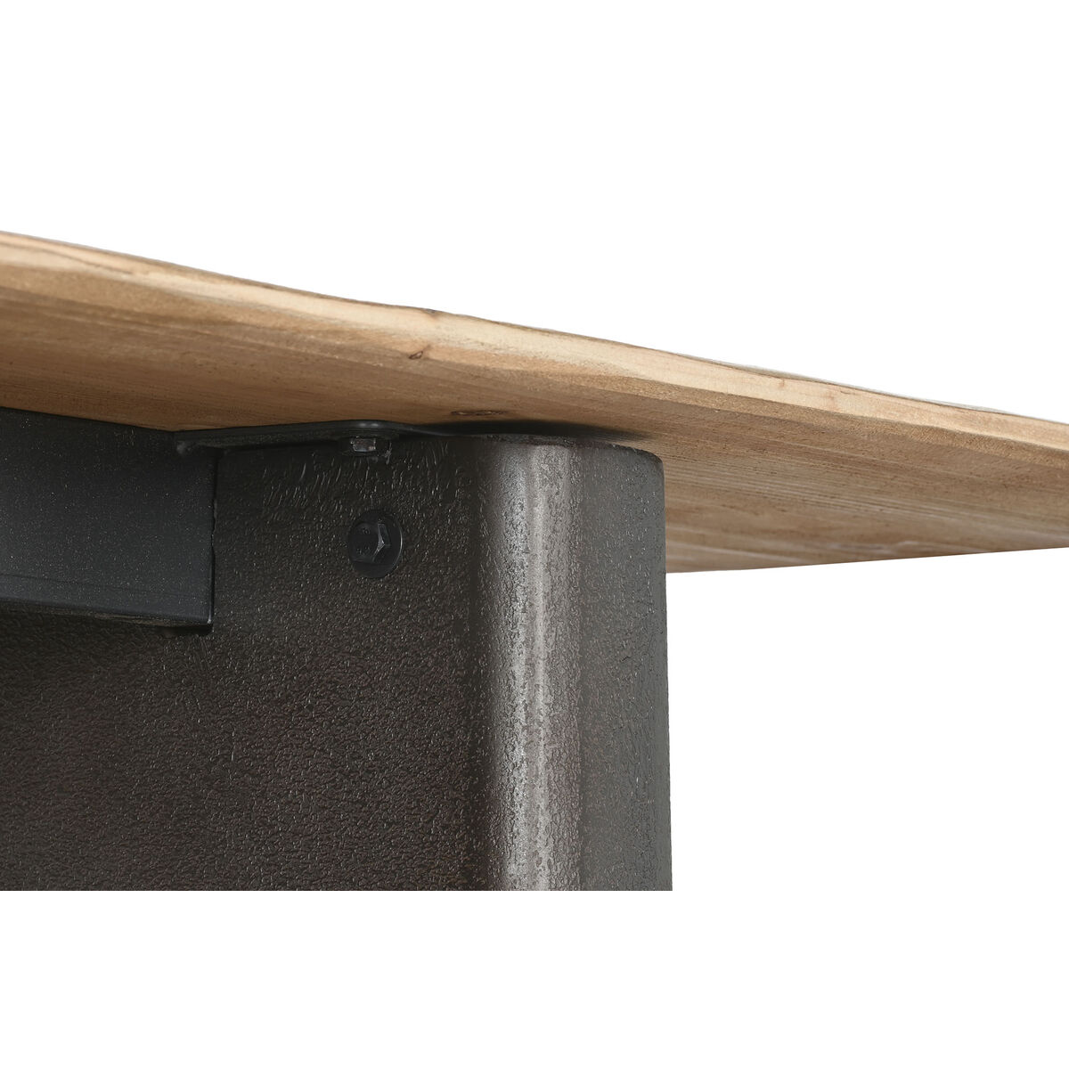 Mesa de Comedor Home ESPRIT Natural Marrón oscuro Abeto 200 x 90 x 75 cm 5 S3058183_4