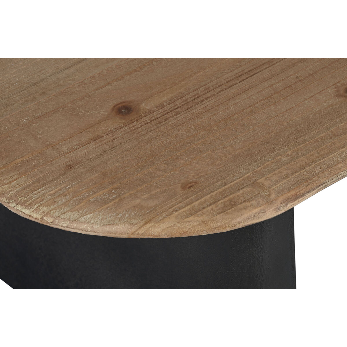 Mesa de Centro Home ESPRIT Negro Natural 120 x 60 x 32 cm 3 S3058184_2