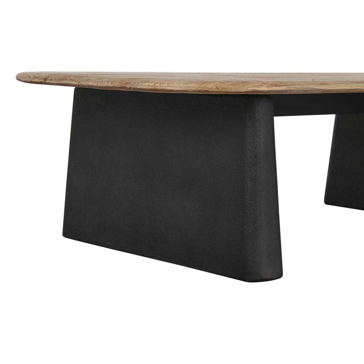 Mesa de Centro Home ESPRIT Negro Natural 120 x 60 x 32 cm 4 S3058184_3