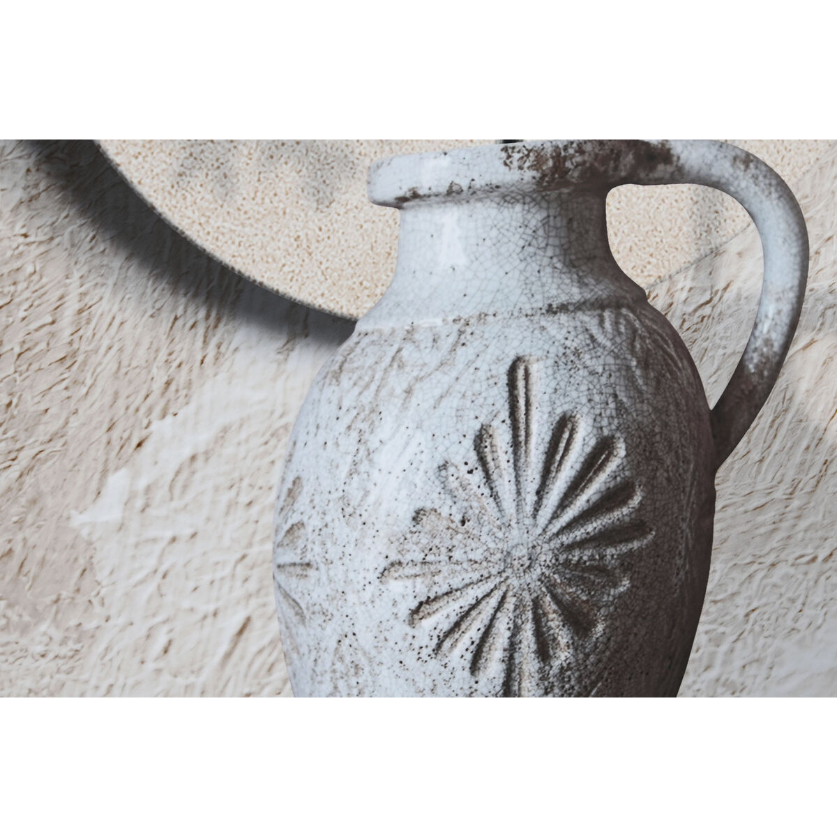 Lienzo Home ESPRIT Verde Beige Oriental Jarrón 80 x 3 x 160 cm (2 Unidades) 3 S3058284_2