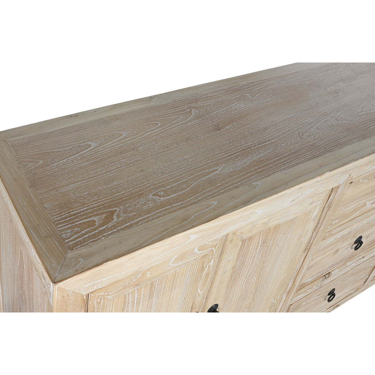 Aparador Home ESPRIT Natural Madera Reciclada Madera de olmo 200 x 45 x 85 cm 6 S3058945_5
