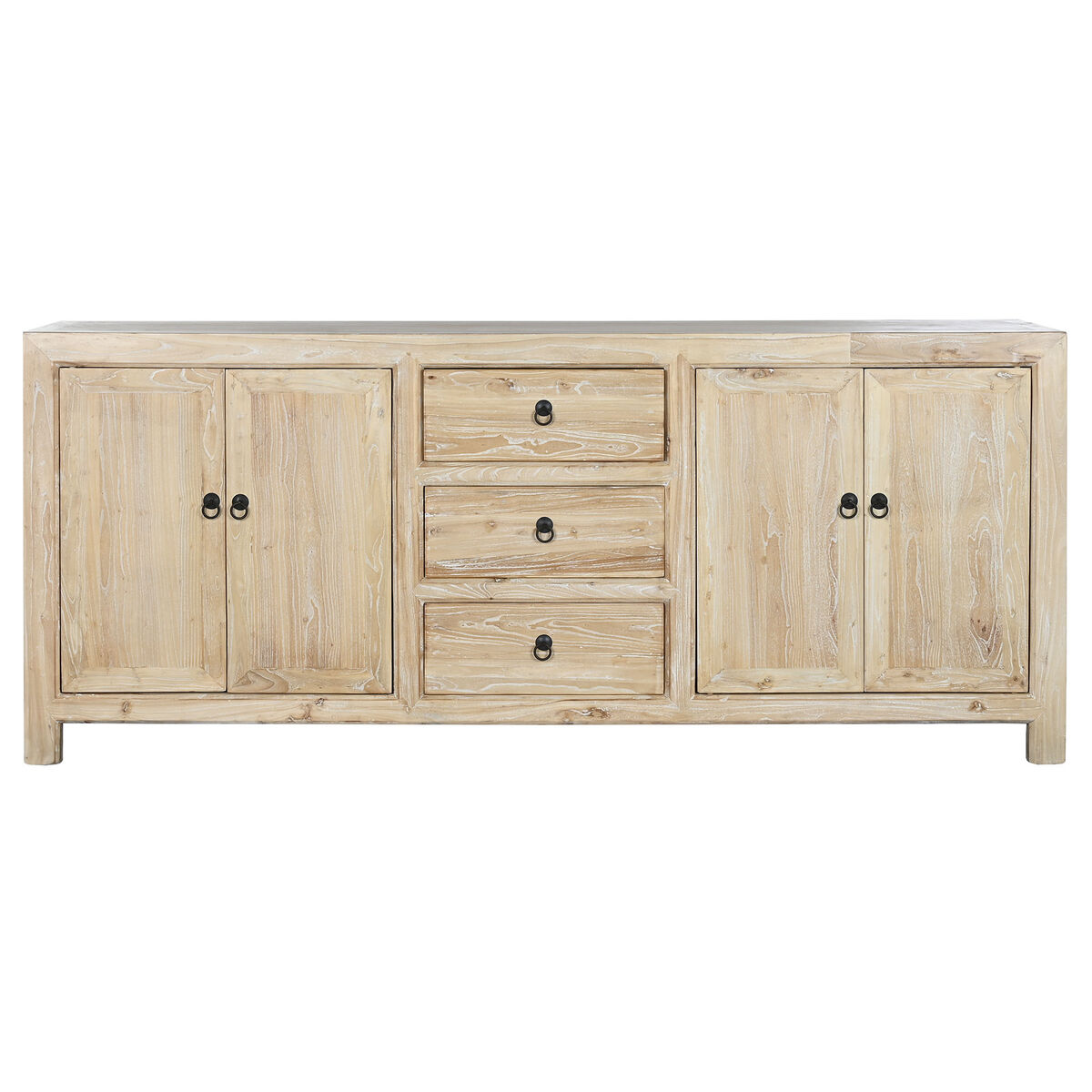 Aparador Home ESPRIT Natural Madera Reciclada Madera de olmo 200 x 45 x 85 cm 9 S3058945_8