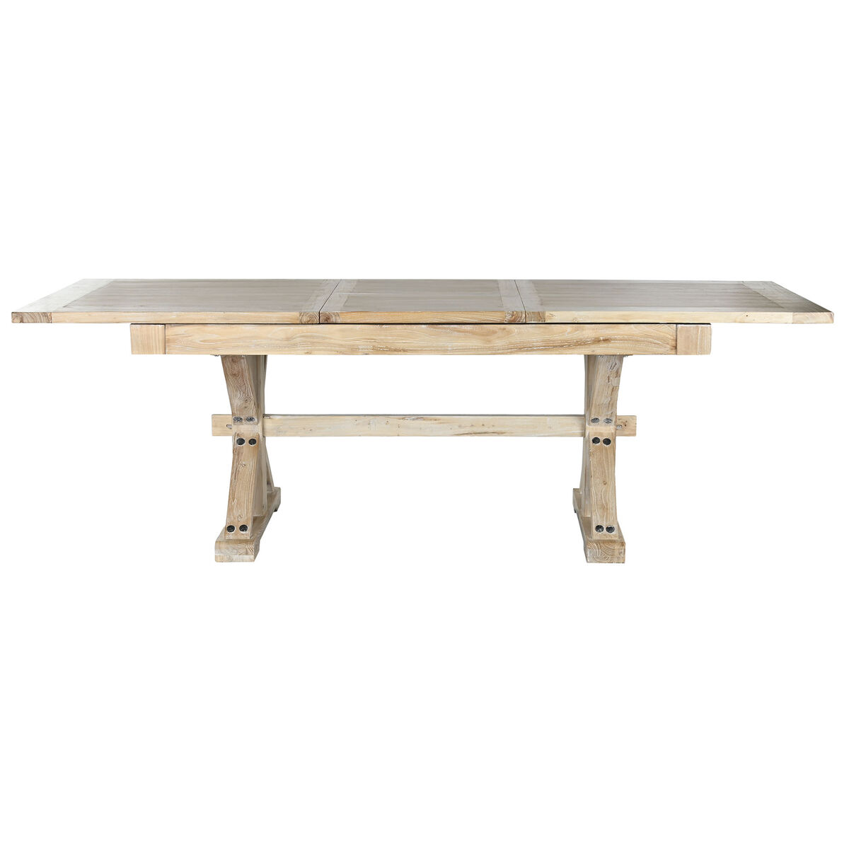 Mesa de Comedor Home ESPRIT Natural Madera Reciclada Madera de olmo 180 x 90 x 76 cm 2 S3058949_1
