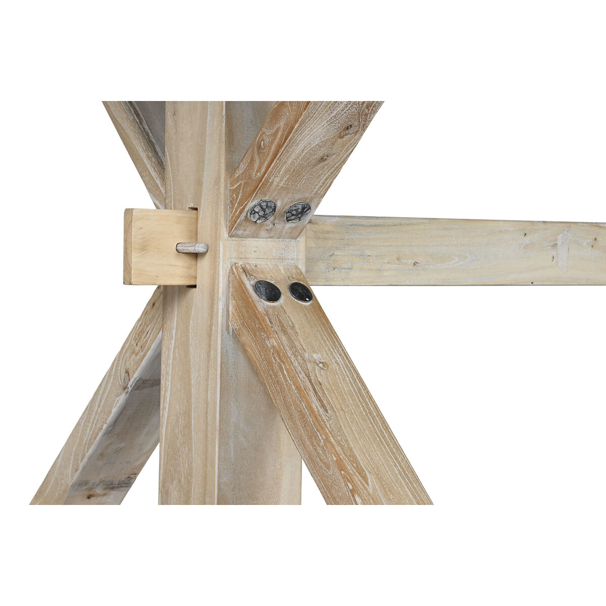 Mesa de Comedor Home ESPRIT Natural Madera Reciclada Madera de olmo 180 x 90 x 76 cm 6 S3058949_5