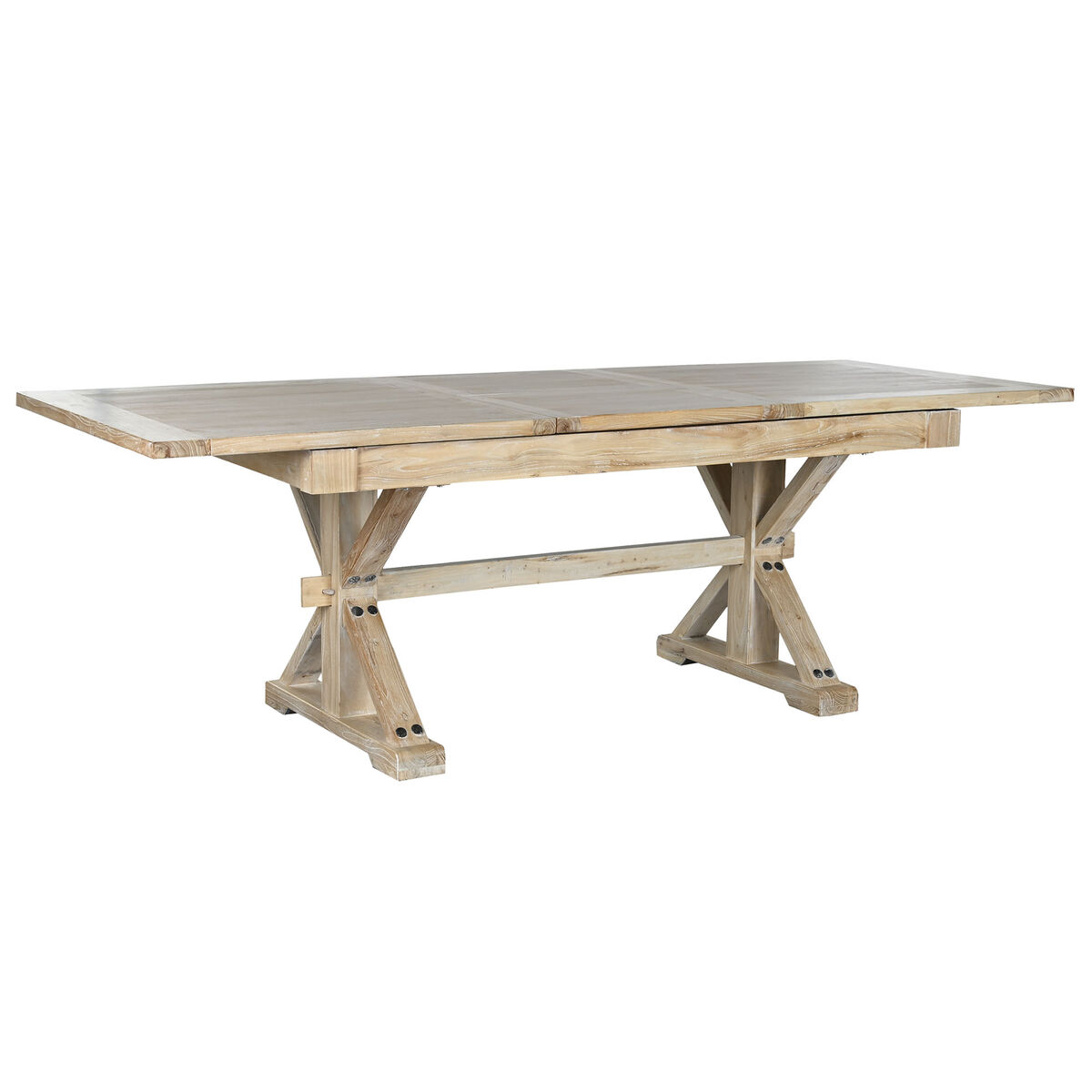 Mesa de Comedor Home ESPRIT Natural Madera Reciclada Madera de olmo 180 x 90 x 76 cm 9 S3058949_8
