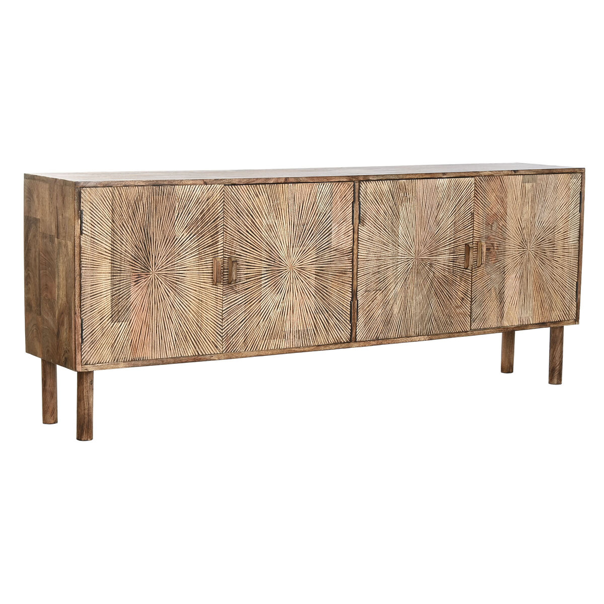 Aparador Home ESPRIT Natural Madera de mango 180 x 34 x 71 cm 1 S3059902_0