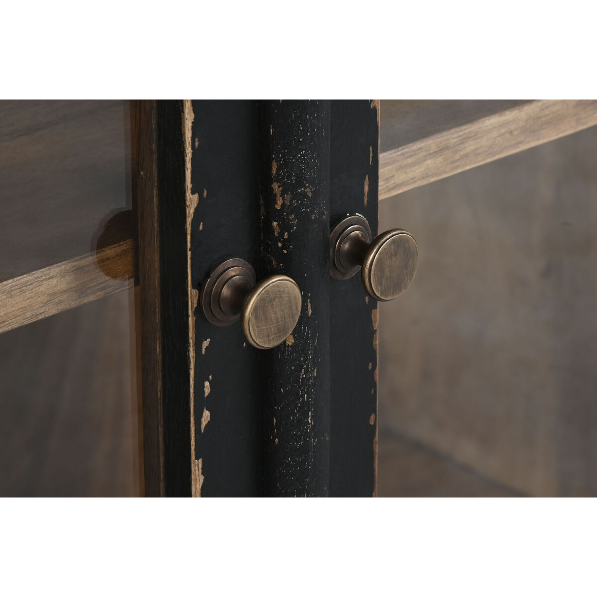 Aparador Home ESPRIT Negro Madera de mango 160 x 40 x 100 cm 11 S3059431_10