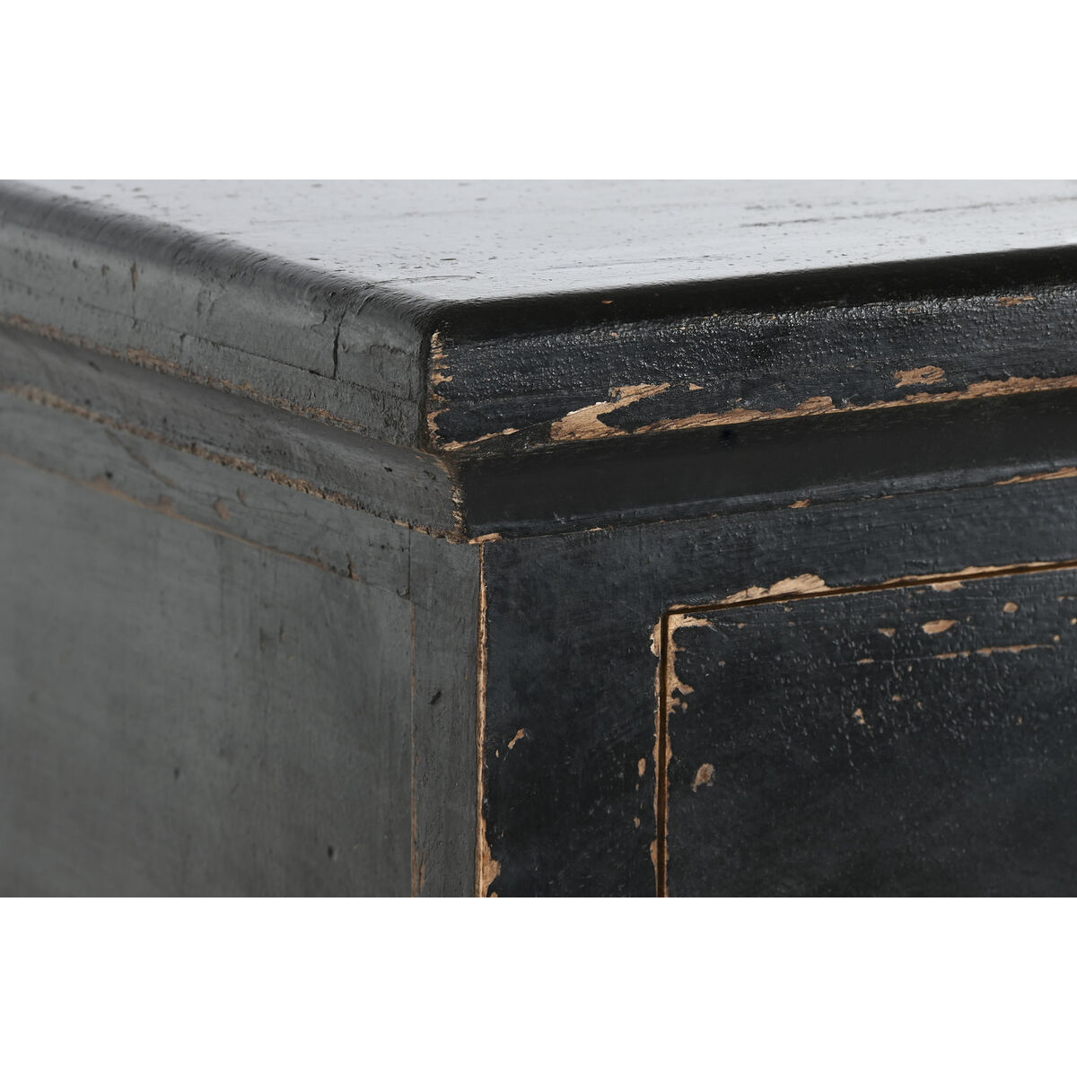 Aparador Home ESPRIT Negro Madera de mango 160 x 40 x 100 cm 7 S3059431_6