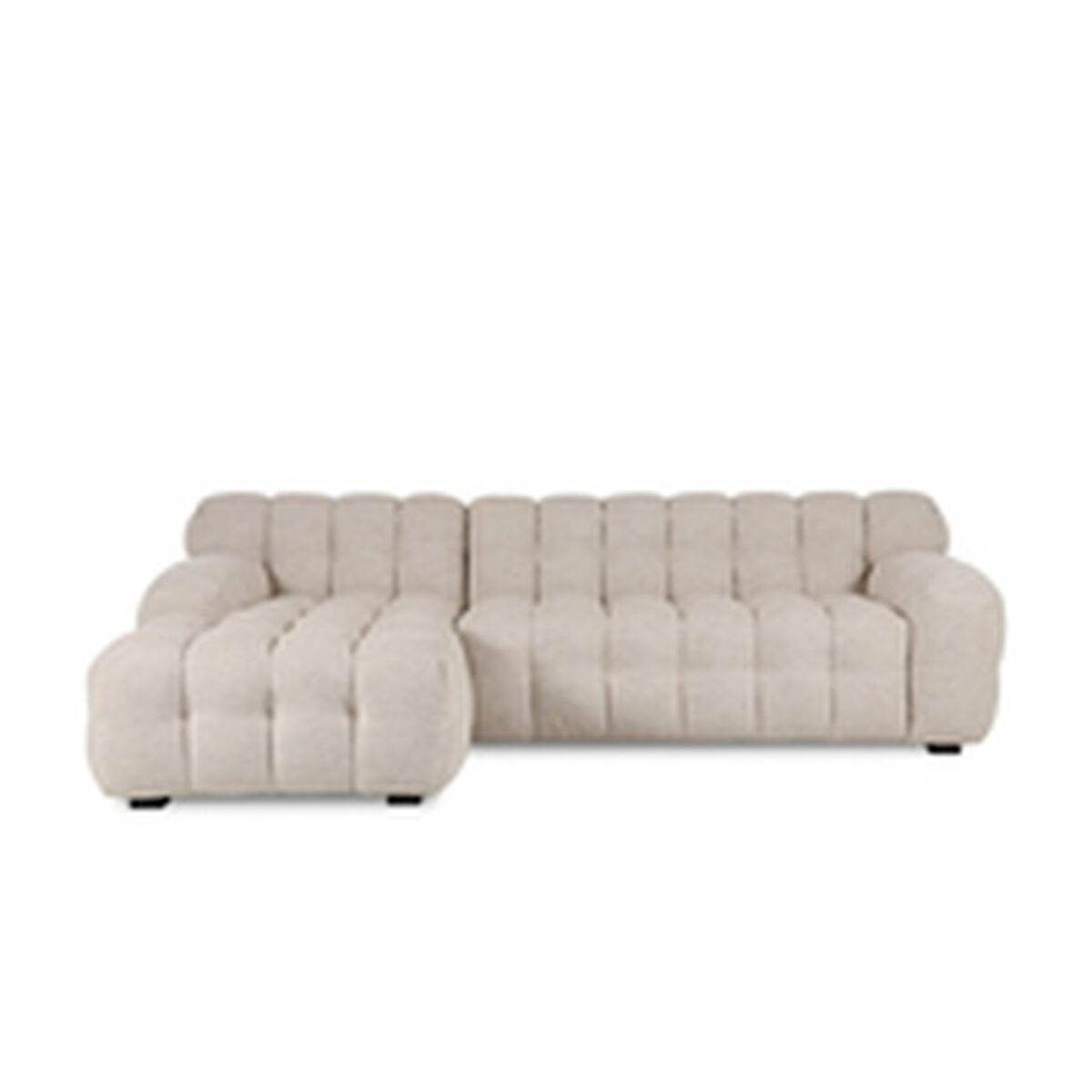 Sofá Chaise Longue Home ESPRIT Beige 272 X 168 X 76 CM 1 S3062007_0