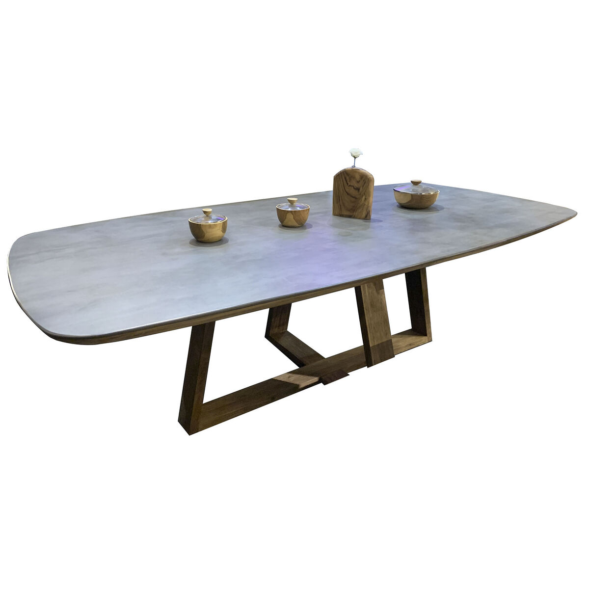 Mesa de Comedor Home ESPRIT Cerámica madera de teca 240 X 120 X 78 cm 1 S3059273_0