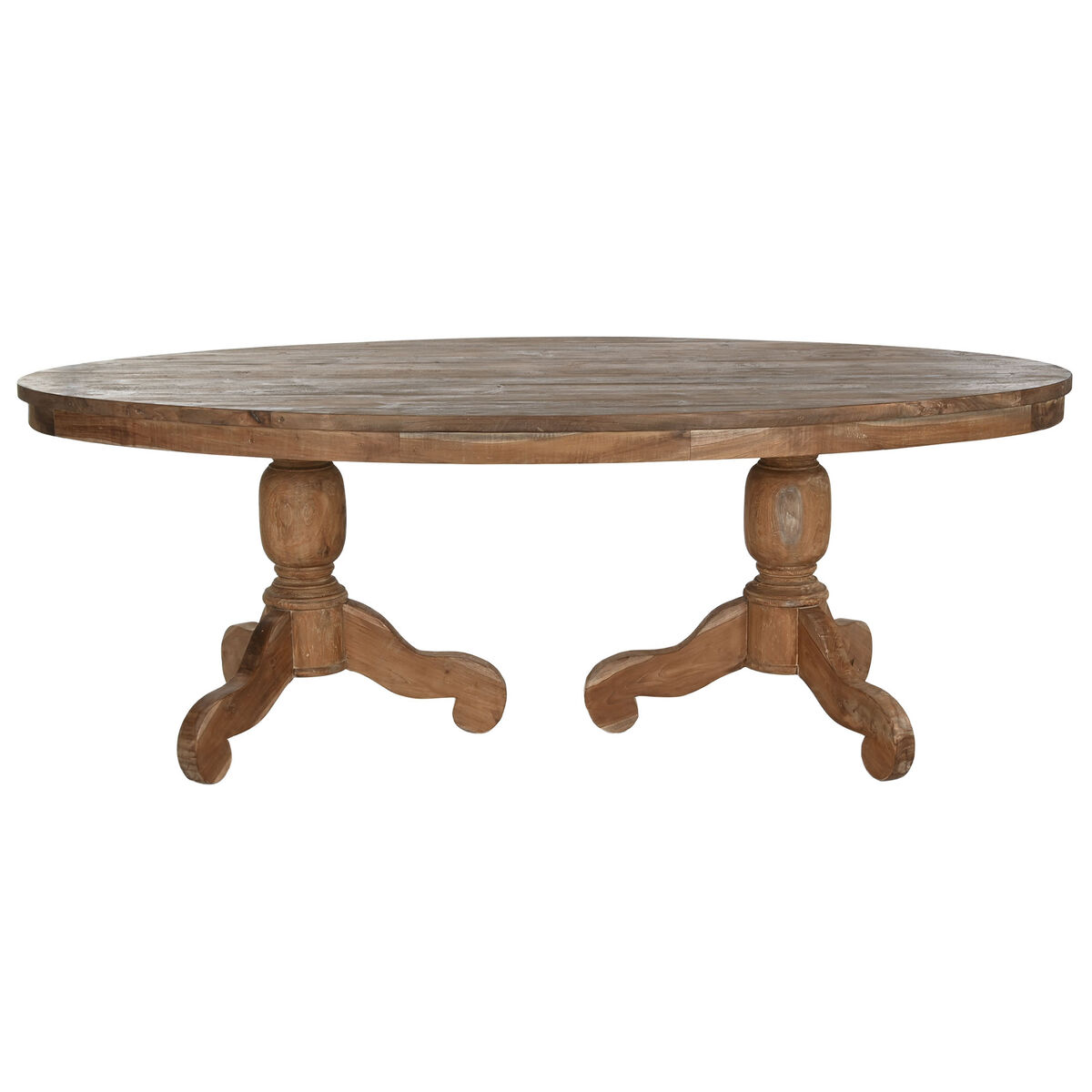 Mesa de Comedor Home ESPRIT Natural madera de teca 220 X 110 X 78 cm 7 S3059120_6