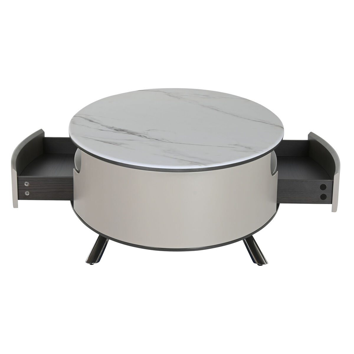 Mesa de Centro Home ESPRIT Blanco Beige 140 x 75 x 40 cm 7 S3058764_6